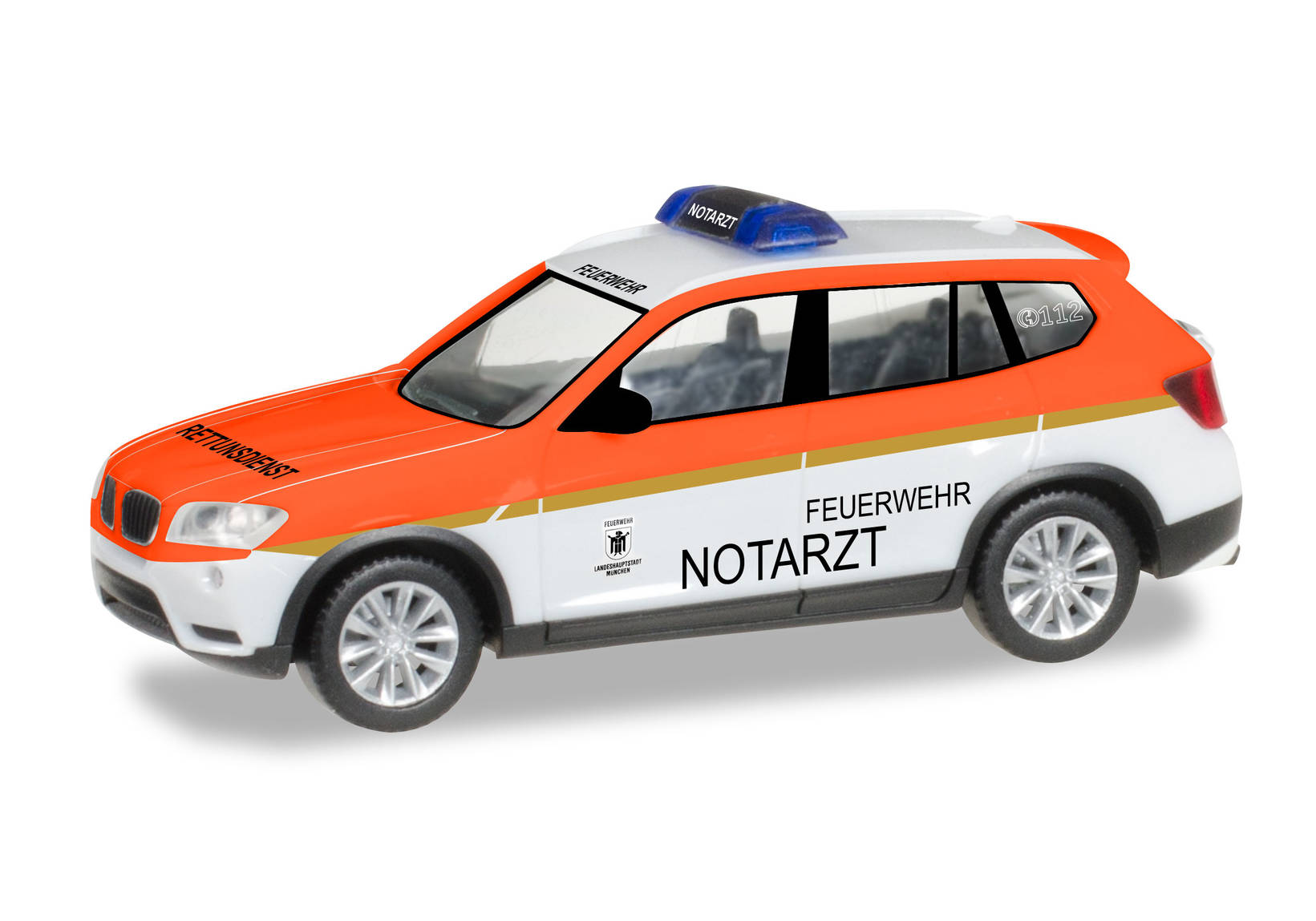 BMW X3 "Feuerwehr München / Notarzt"