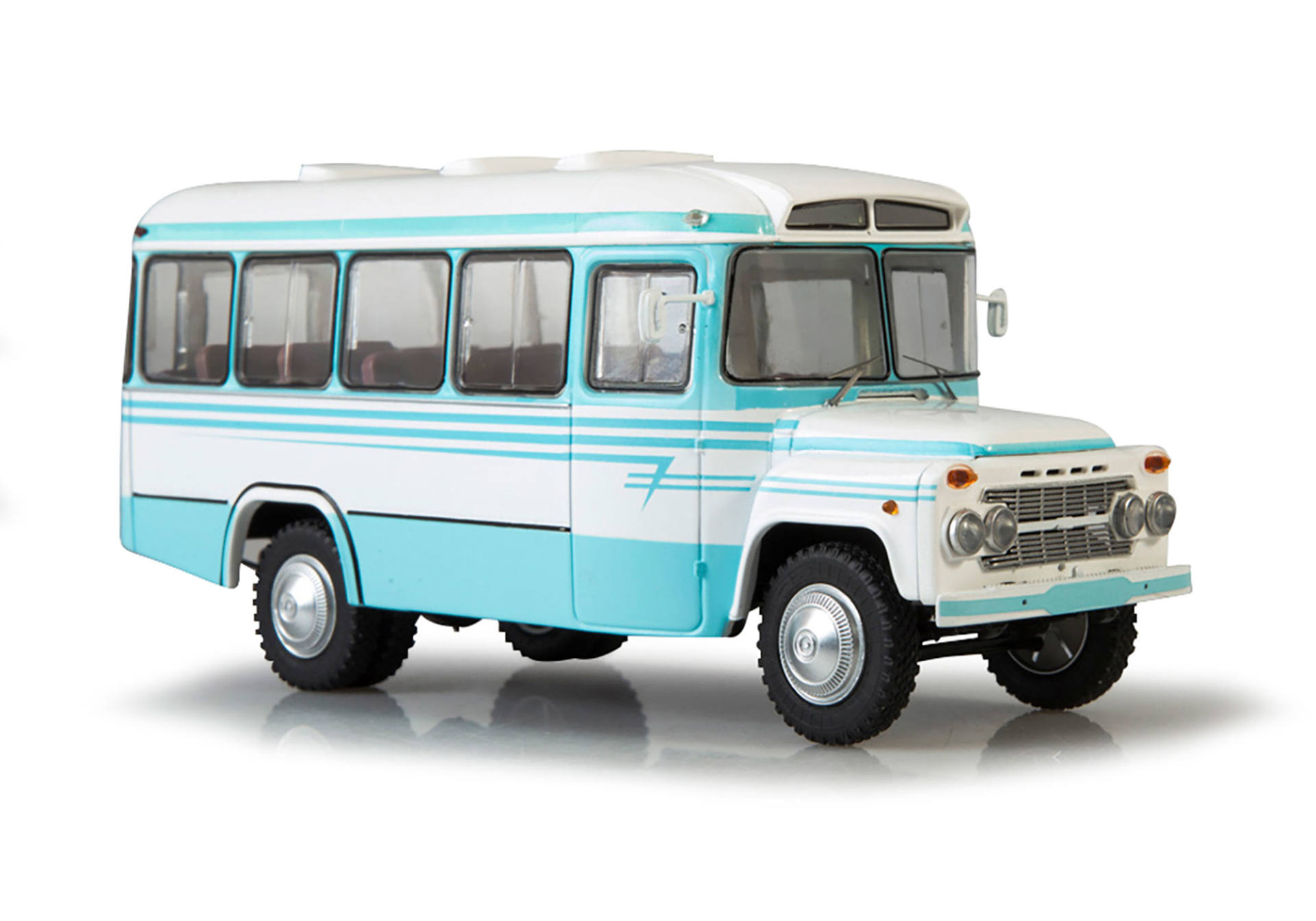 SSM: KAVZ-685V Bus, white/turquoise
