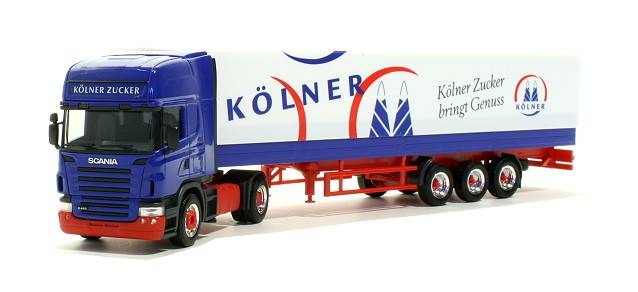 Scania '04 Planen-Sattelzug "Kölner Zucker"