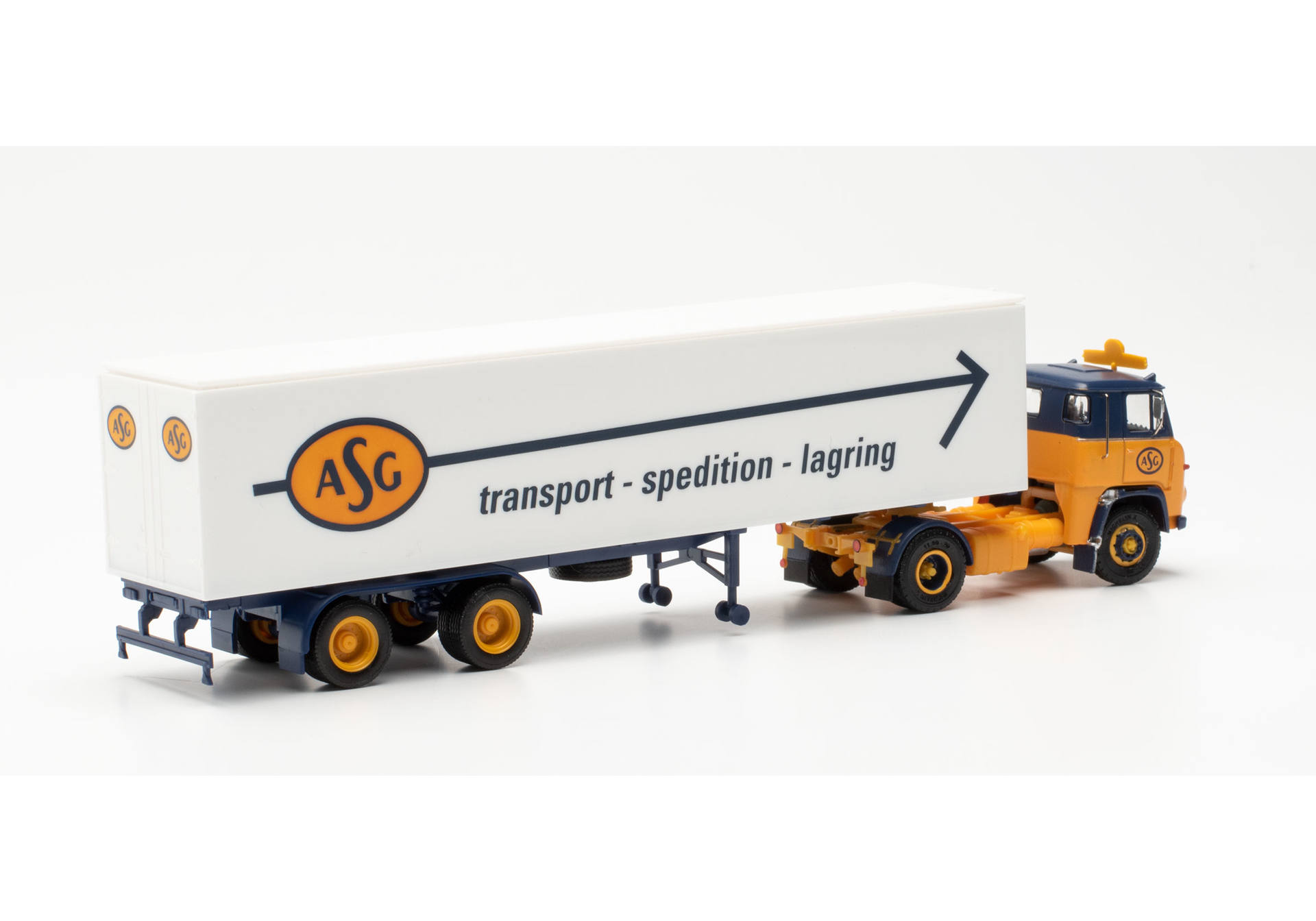 Scania Vabis LB 76 Kühlkoffer-Sattelzug „ASG“