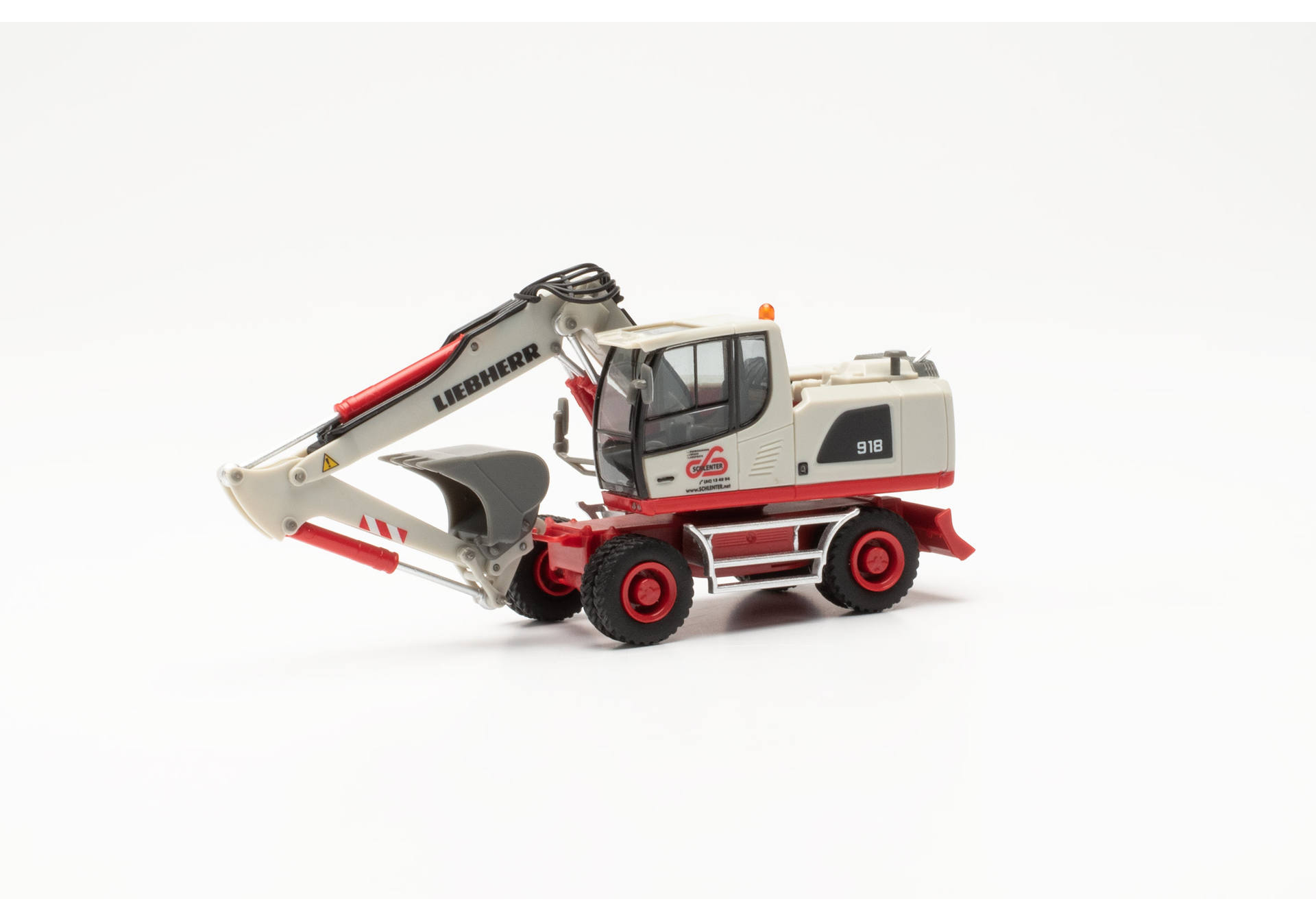 Liebherr A 918 Litronic Radbagger "Schlenter Aachen" (Nordrhein-Westfalen/Aachen)