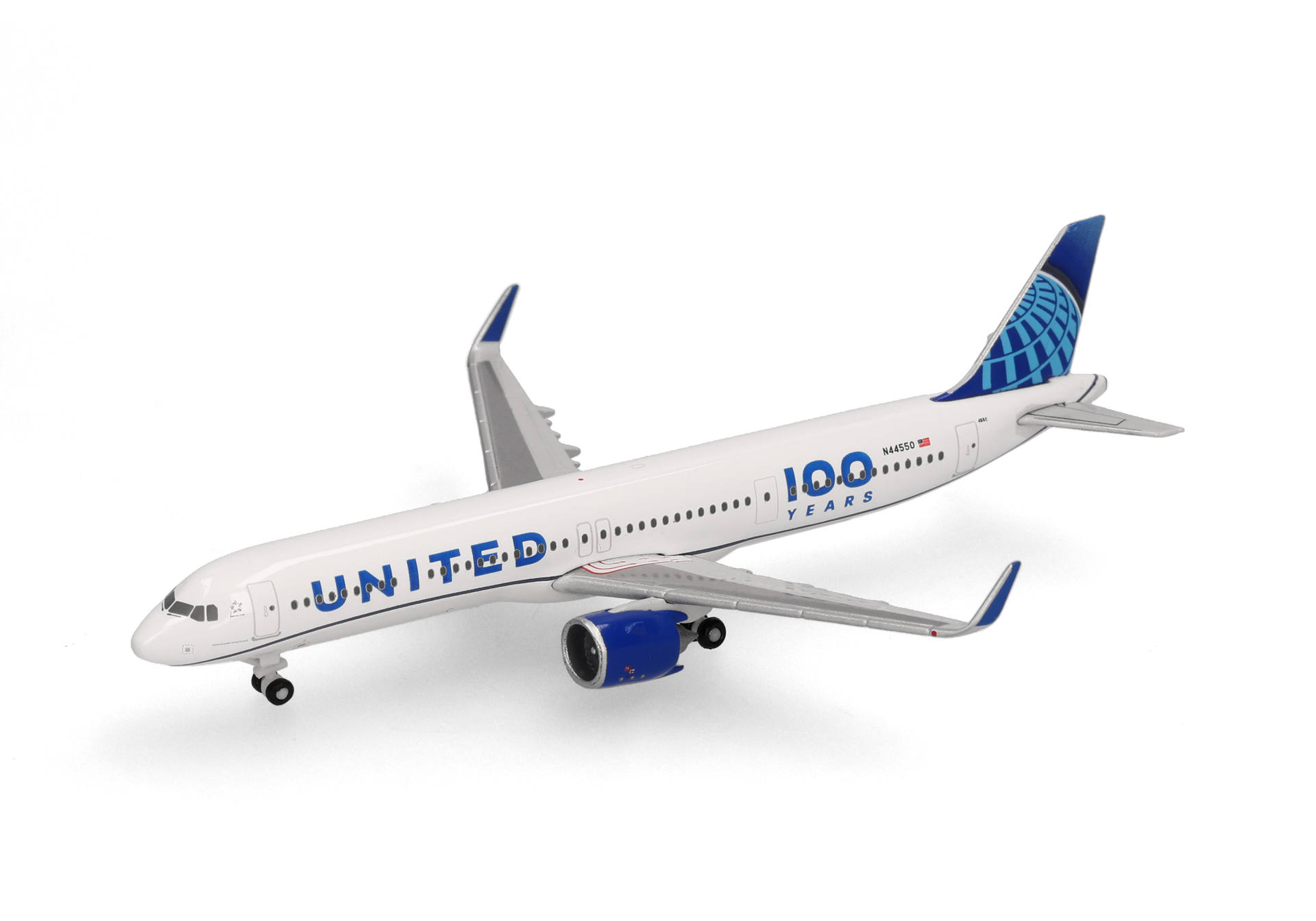 United Airlines Airbus A321neo "100 Years"