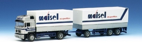 Man F90 Pritsch truck with trailer 2a/3a collector's exchange limited edition