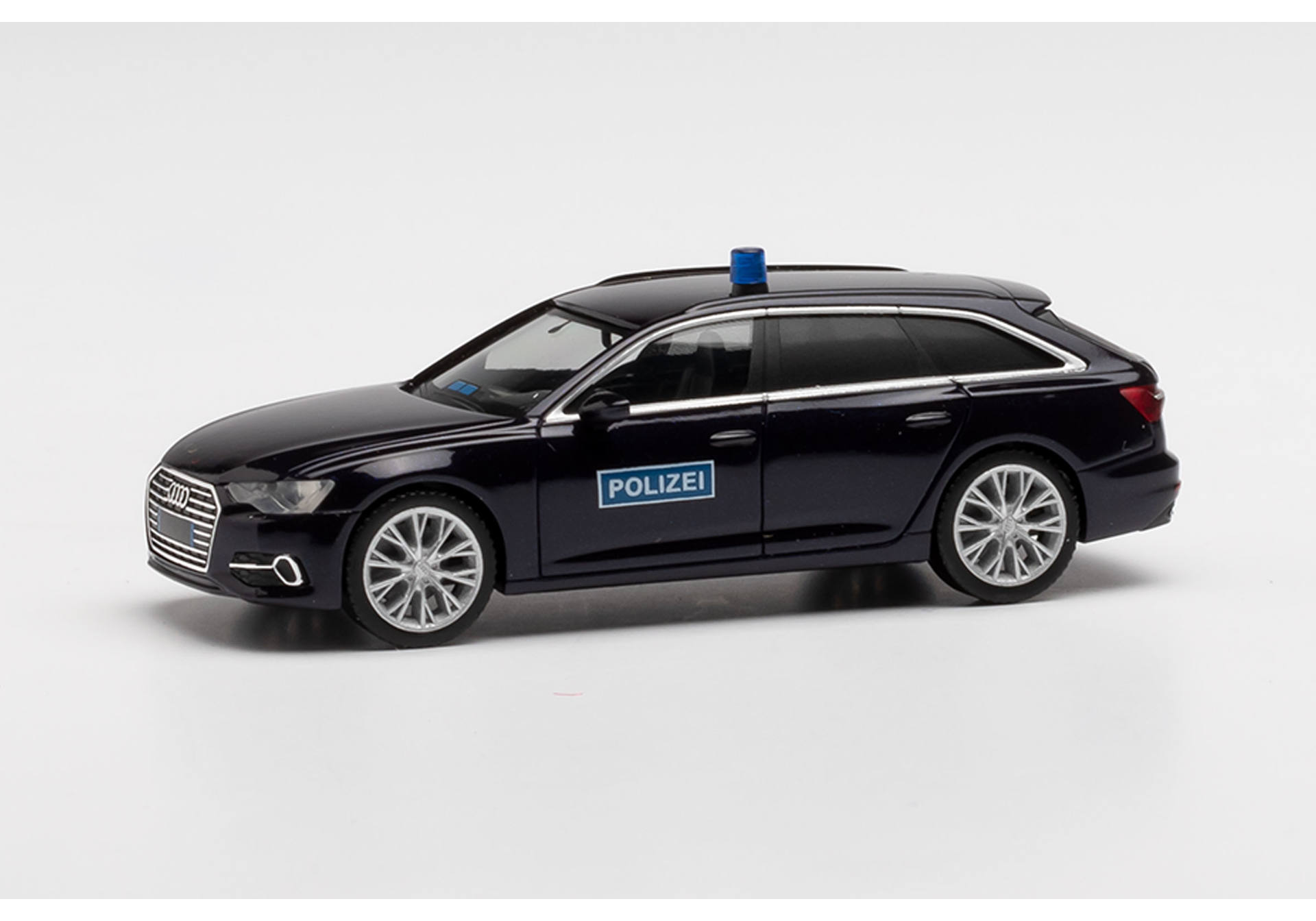 Audi A6 Avant blau-metallic Polizei SEK