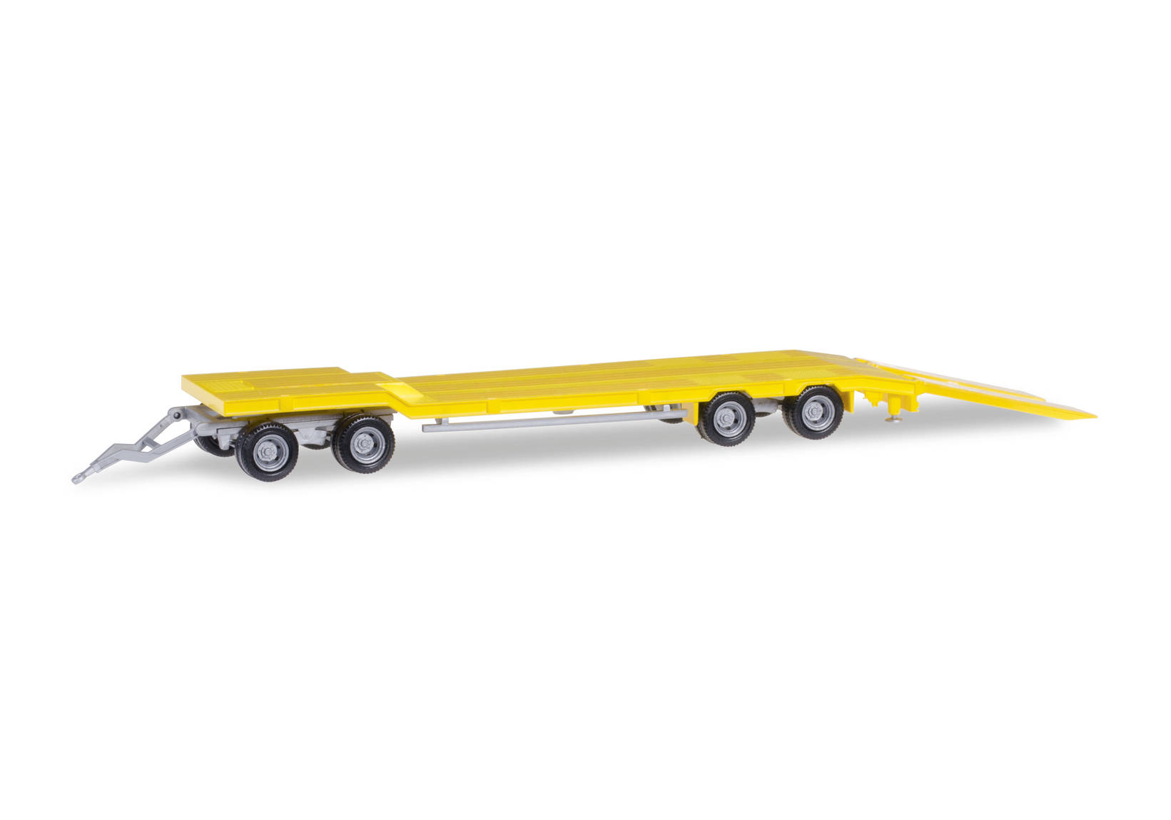 Goldhofer TU 4 construction site trailer, yellow