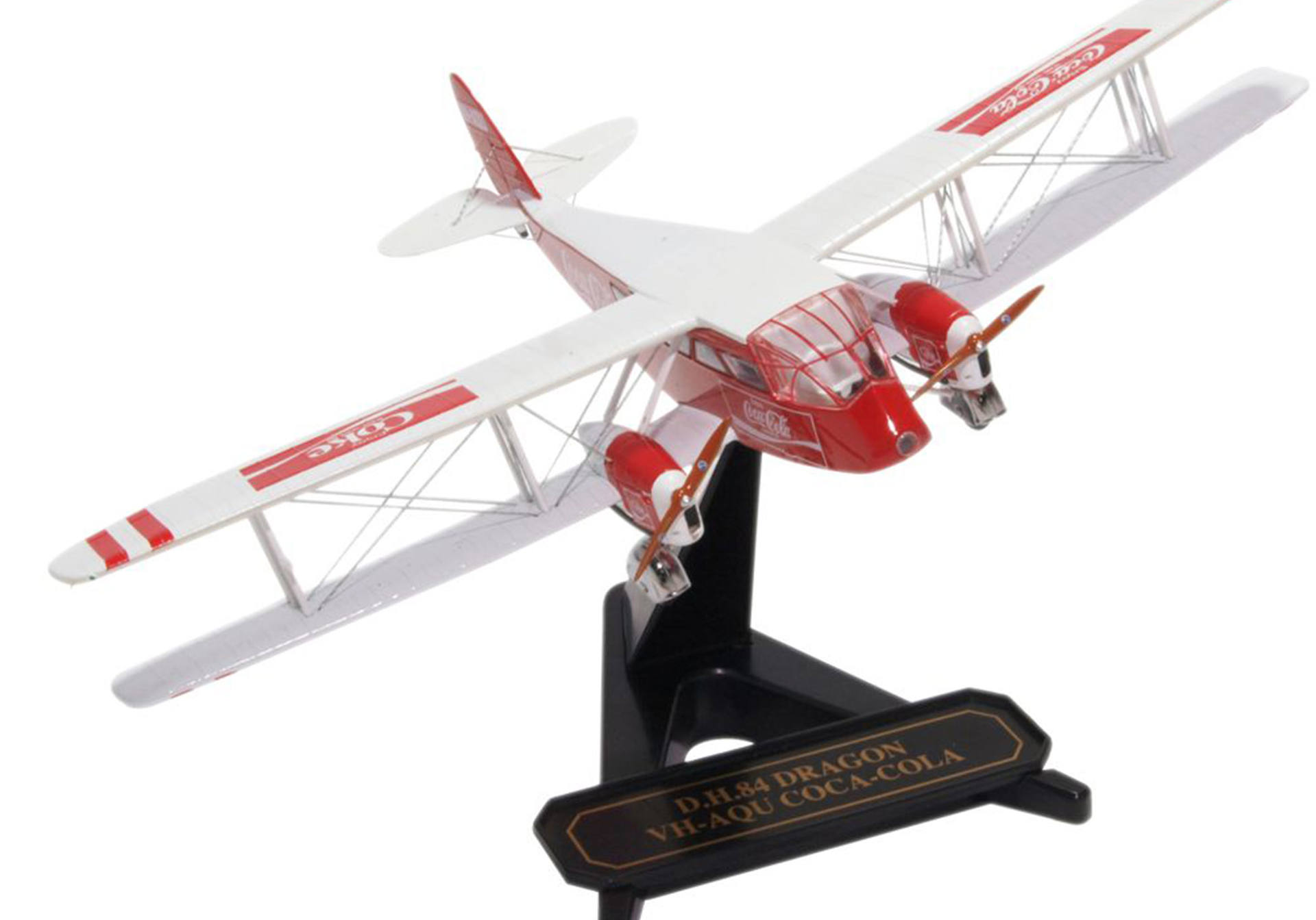 DH84 Dragon VH-AQU Coca Cola