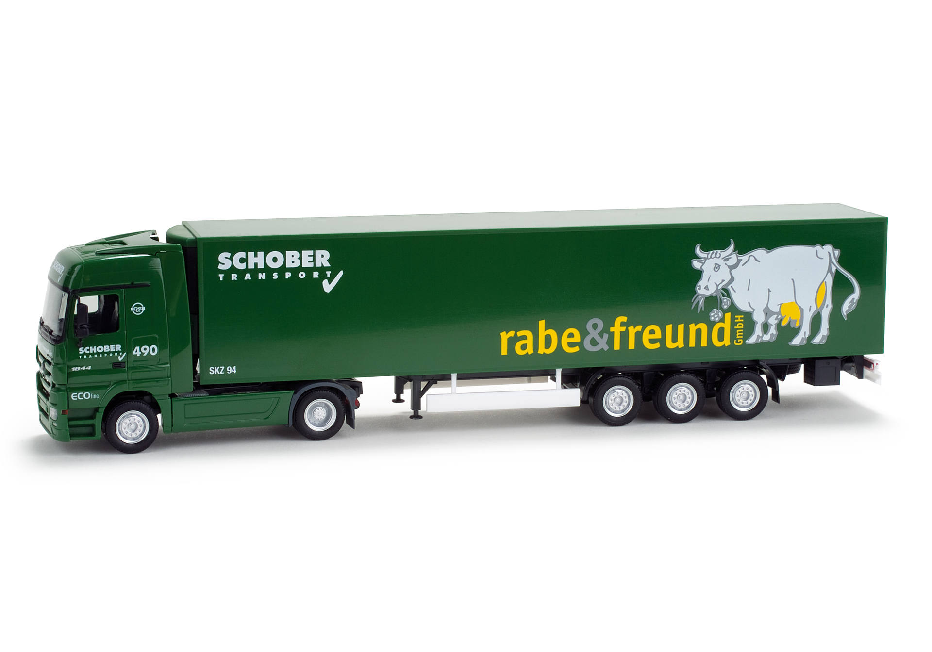 Mercedes-Benz Actros L Kühlkoffer-Sattelzug "Schober"