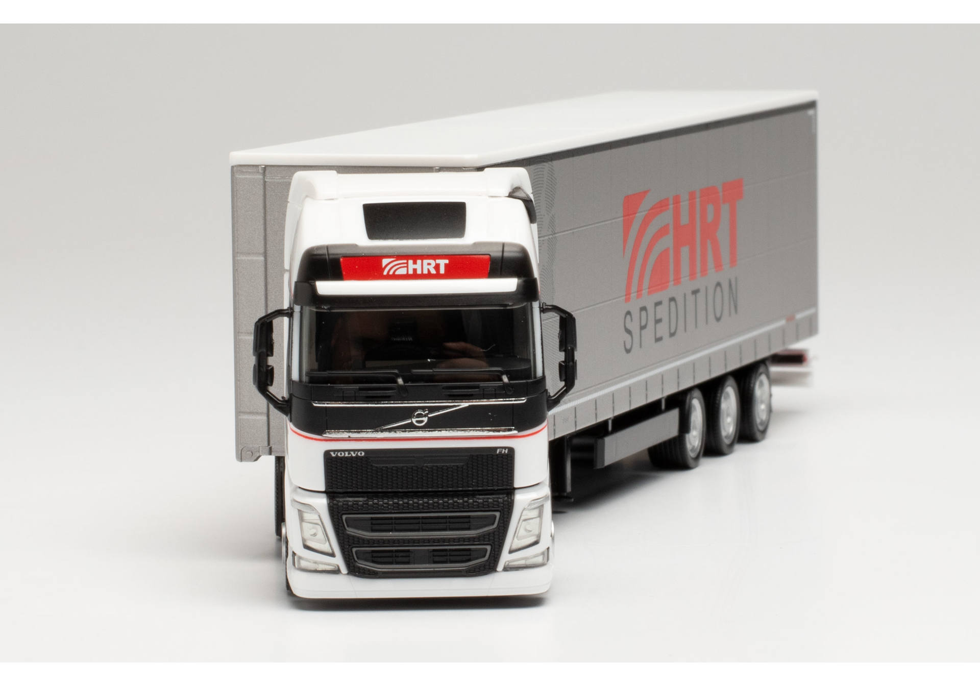 Herpa Volvo Fh Gl Xl Lowliner Gardinenplanen Sattelzug Hrt