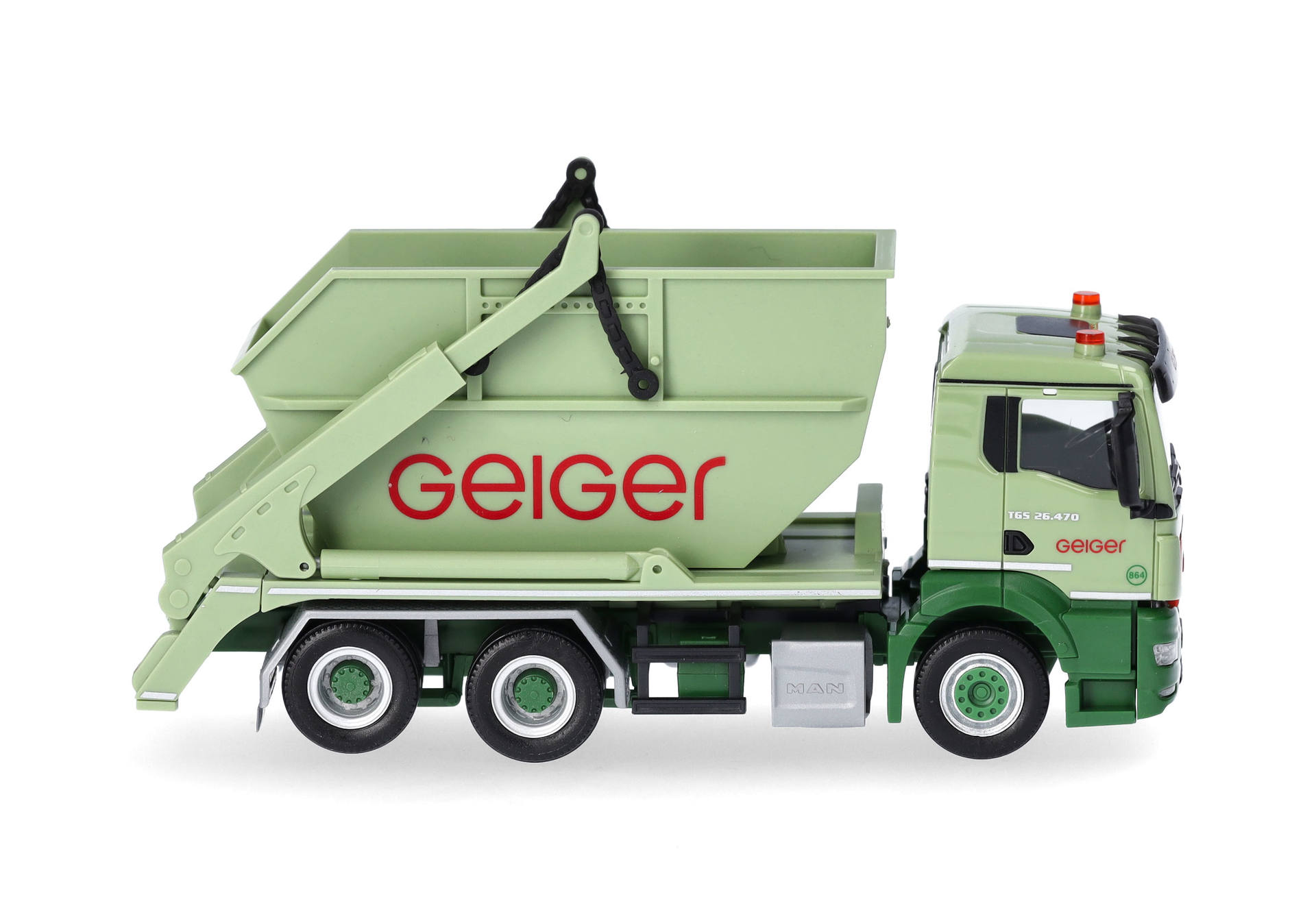 MAN TGS skip loader AK16 "Geiger" (Bavaria/Oberstdorf)