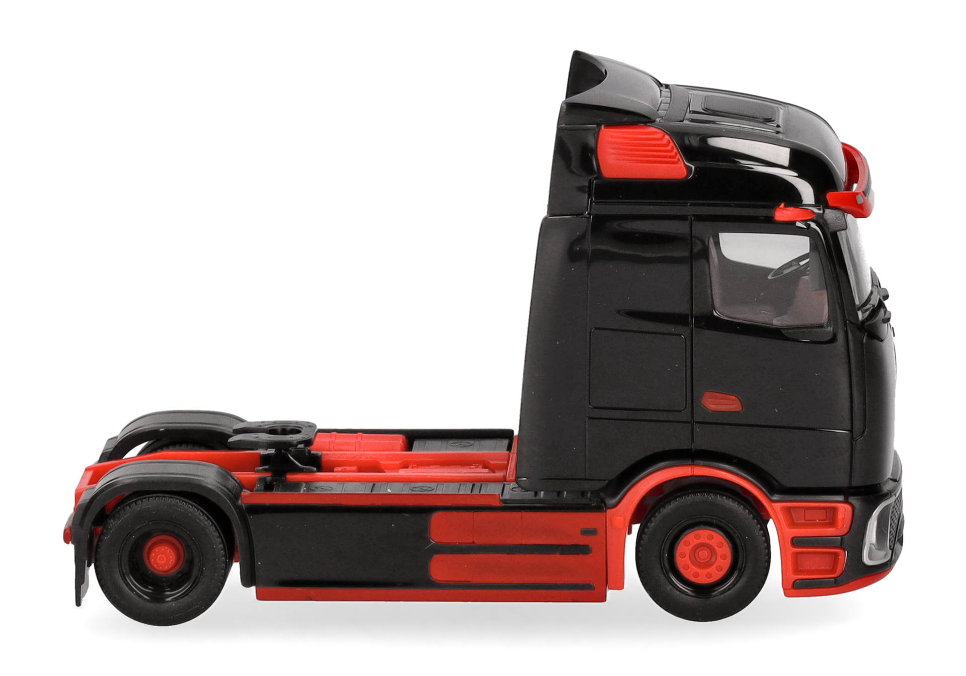 Mercedes-Benz eActros 600 Procabin rigid tractor 2axles, black/red