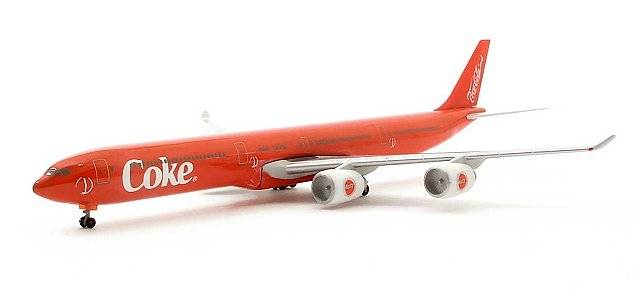 Coca-Cola Airbus A340-600