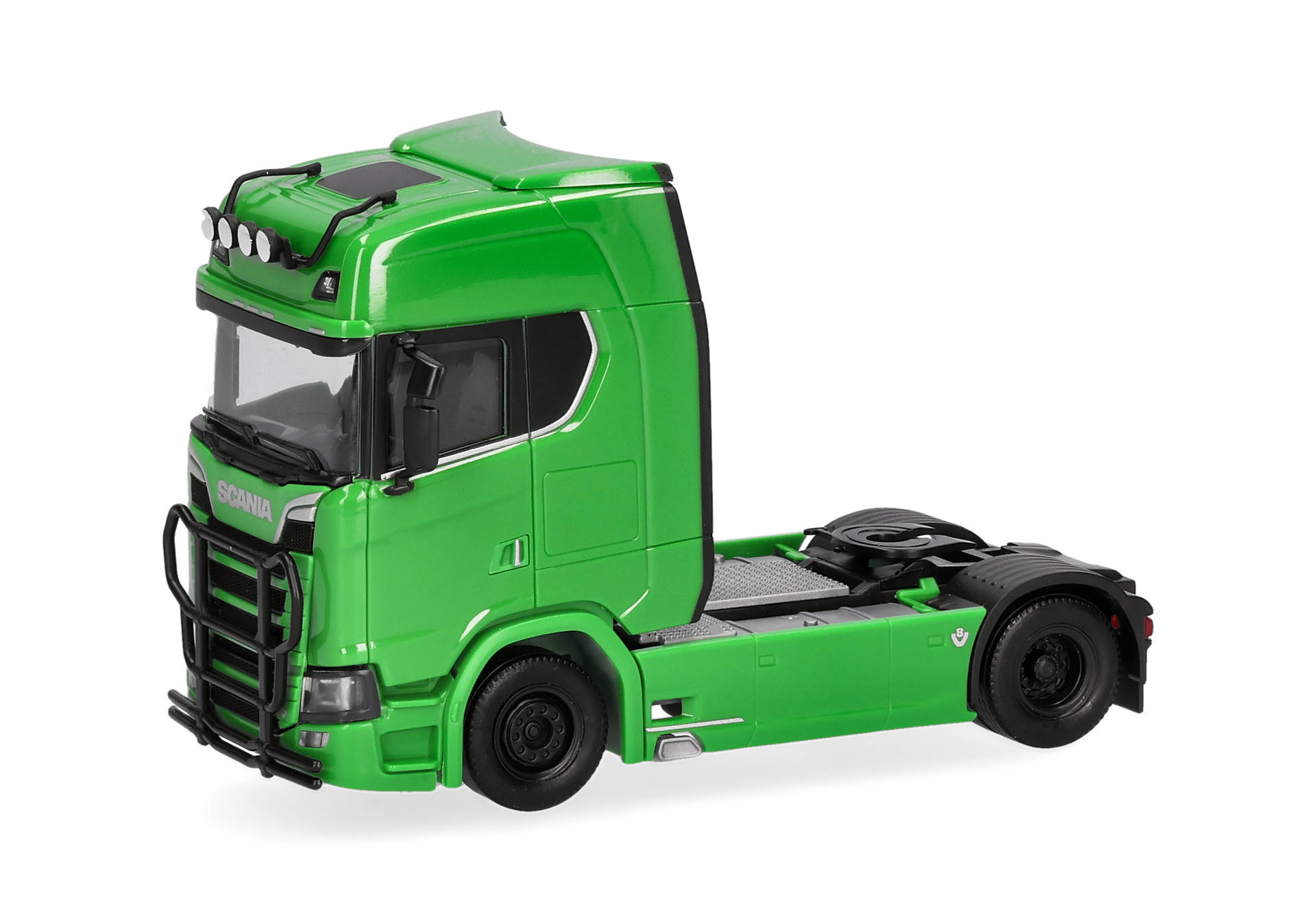 truck, cab, green, tractor, model