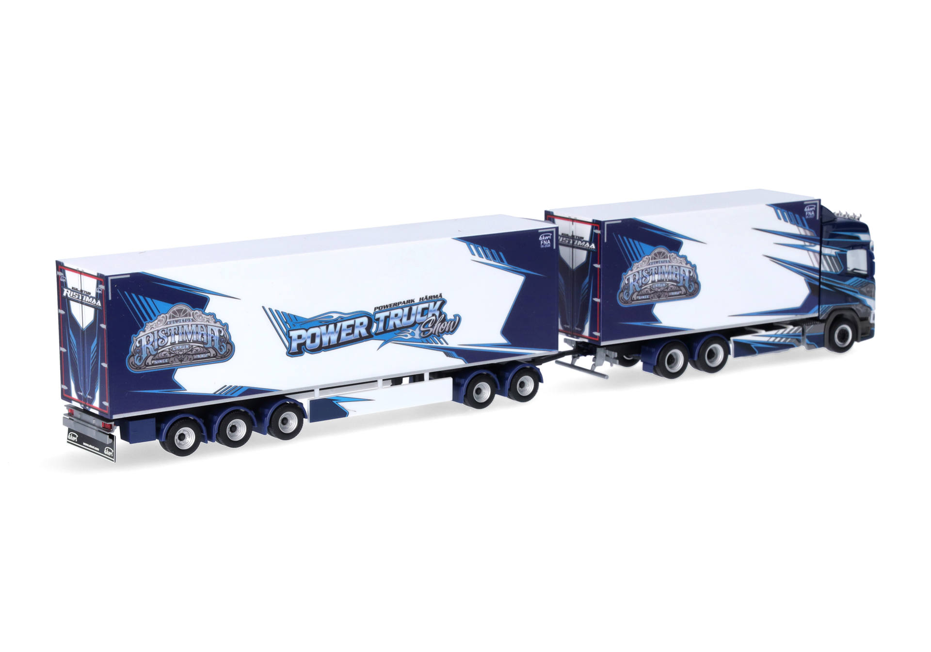 Scania CR 20 HD swedish box truck "Ristimaa" (Finland)
