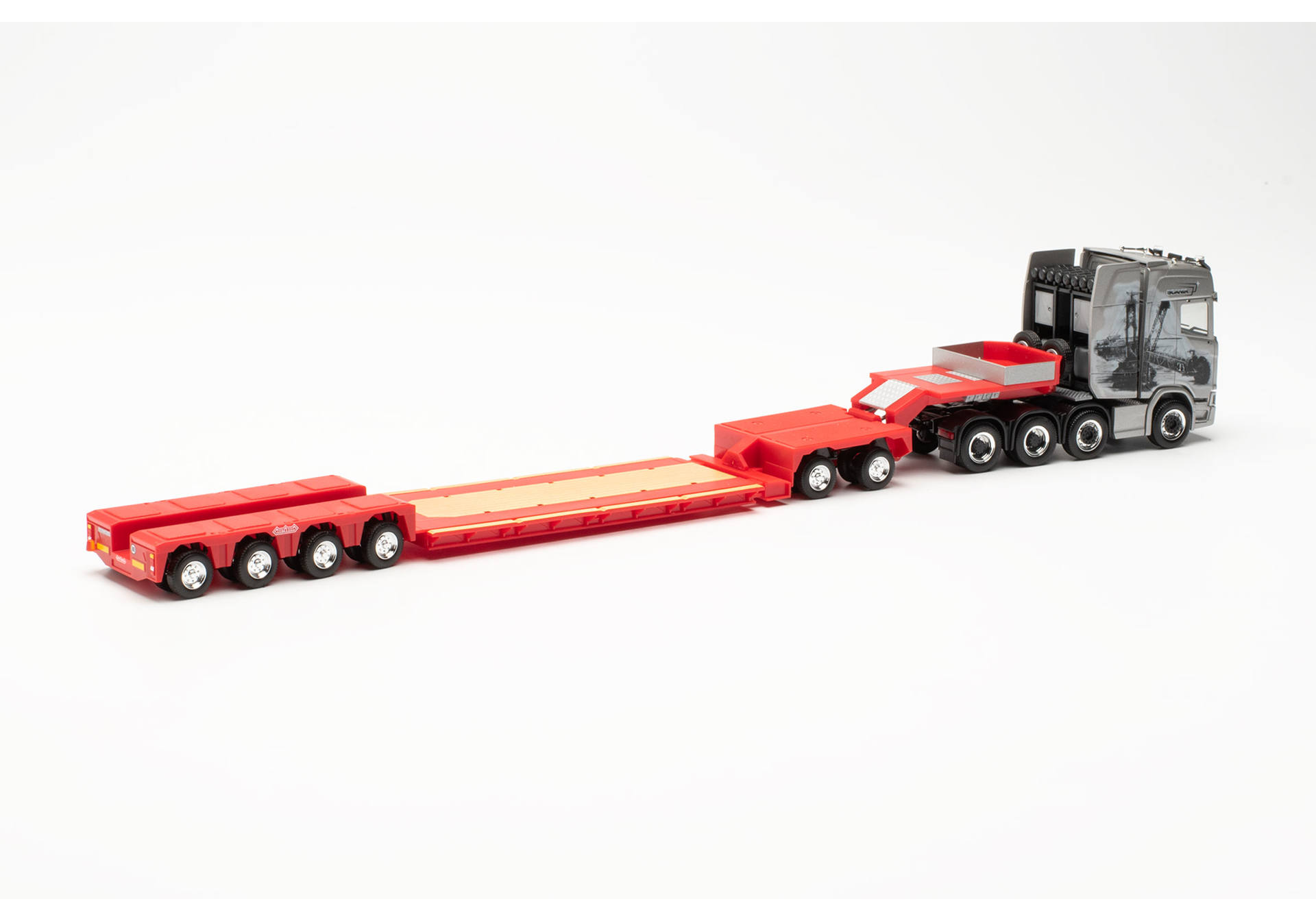Scania CS 20 HD Pendel-X-Sattelzug mit Interdolly „Esser Schwertransporte"