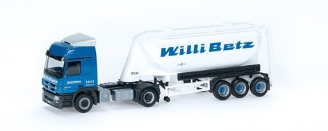 Mercedes-Benz Actros L ´08 Silo saddle train