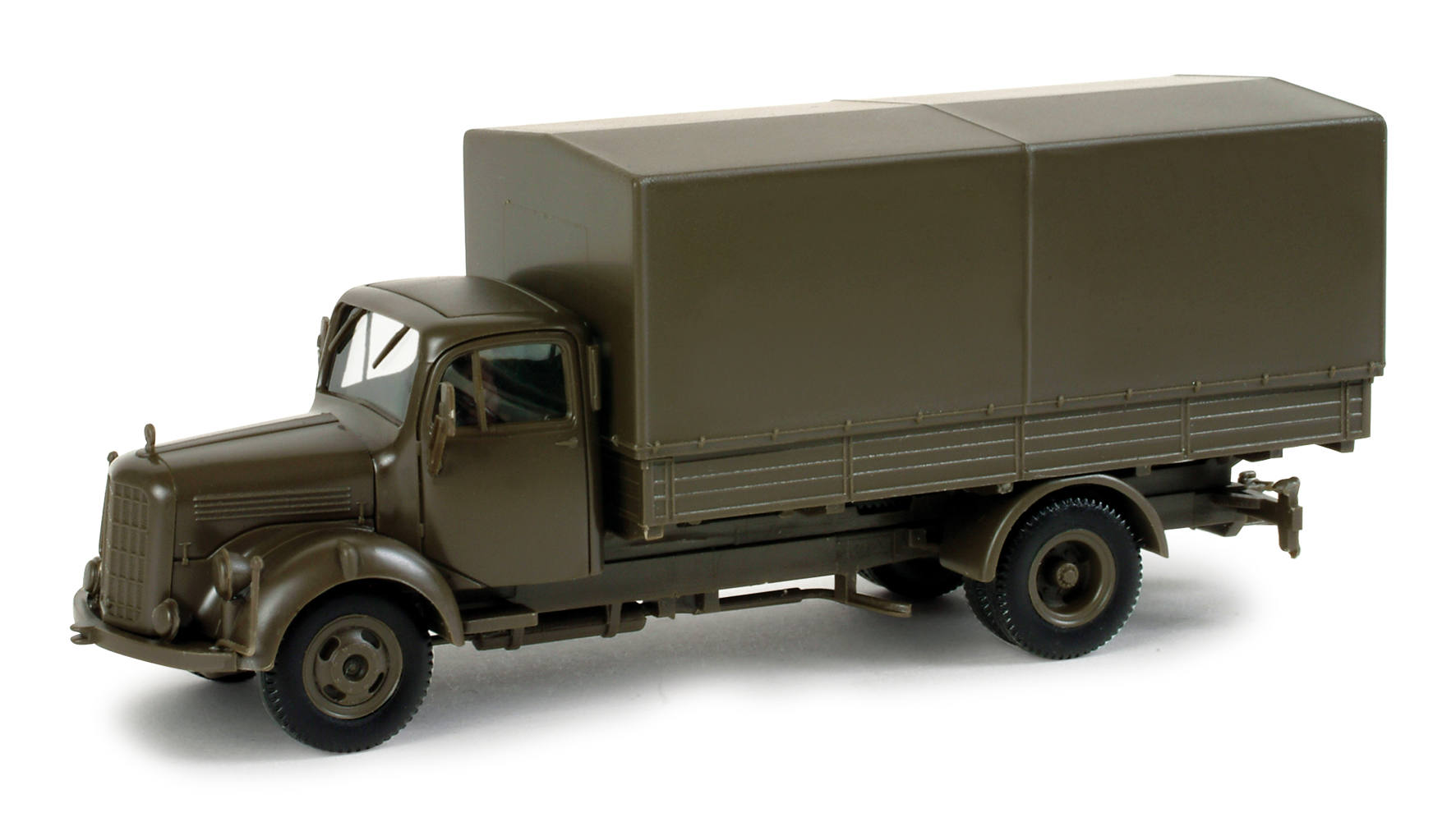 Mercedes-Benz L311 2-axle canvas truck yellow-olive