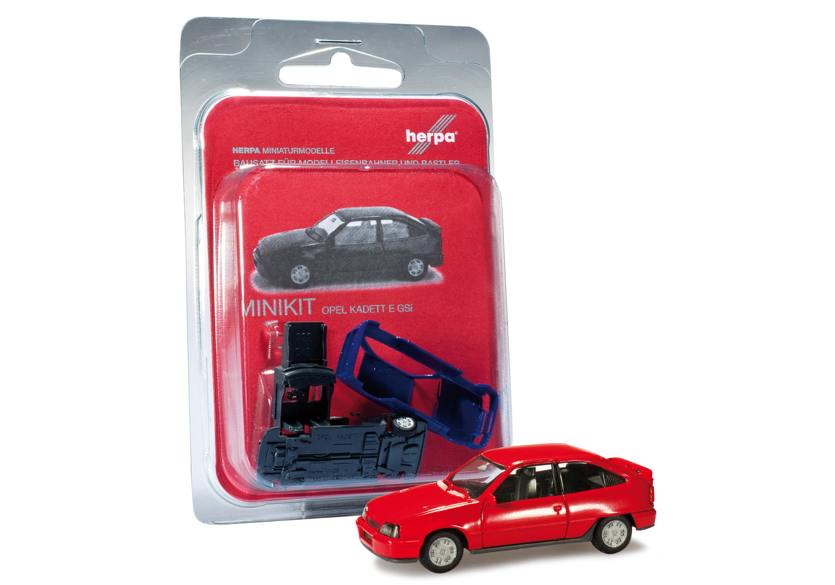 Herpa MiniKit: Opel Kadett E GSI, light red