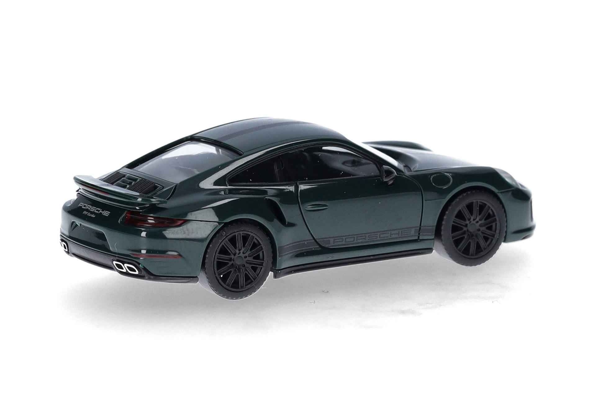 Porsche 911 (991) Turbo, verde british racing green