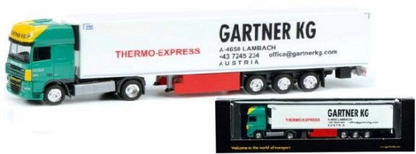 DAF XF 105 SSC cold suitcase saddle train 2A/3A