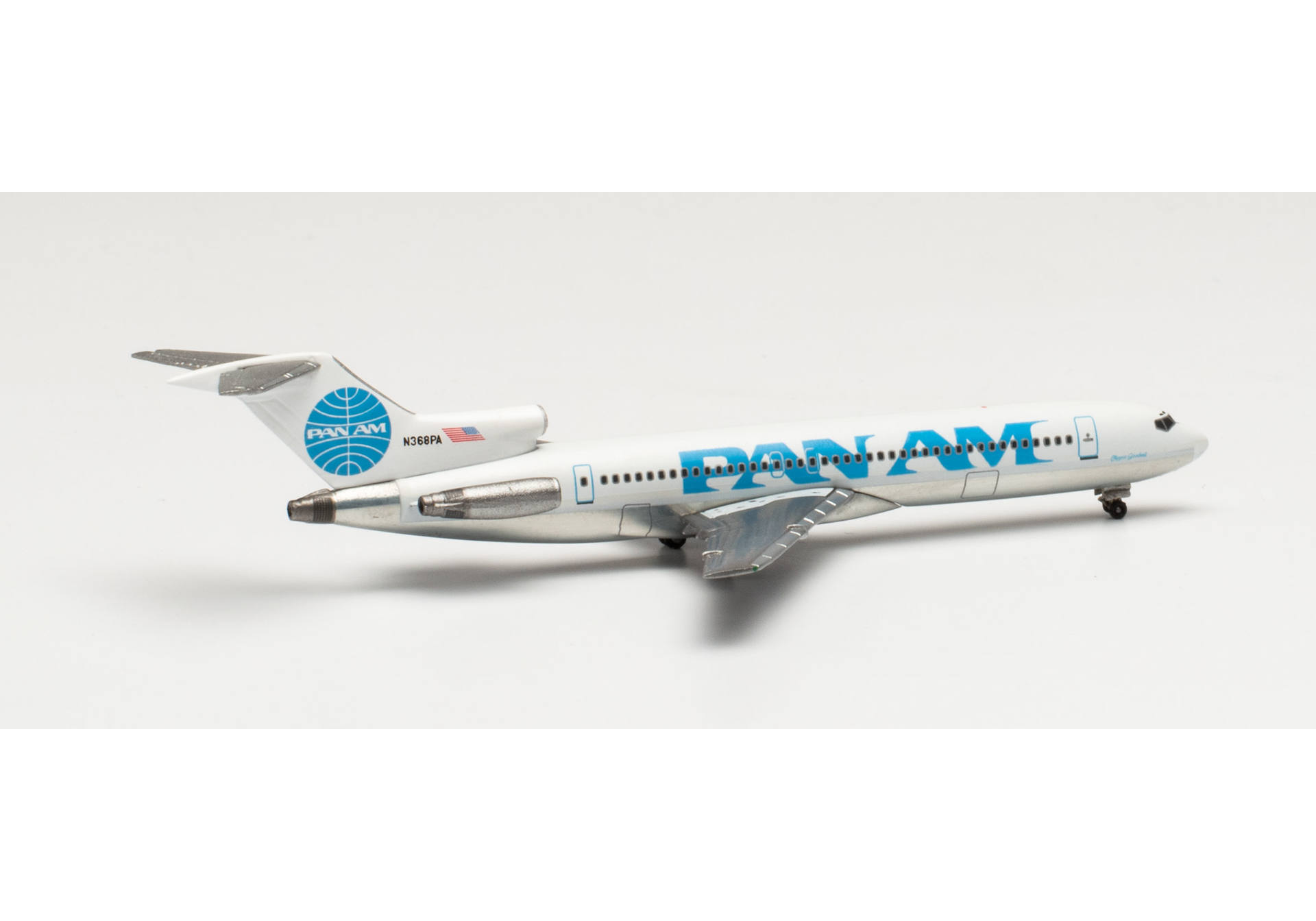 Pan Am Boeing 727-200 - Last Pan Am Flight, Flight 436, December 4, 1991 – N368PA “Clipper Goodwill”