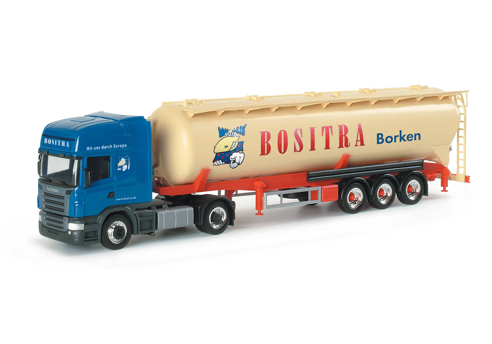 Scania R TL silo semitrailer "Bositra"