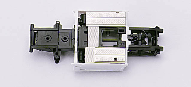 Side skirting for Scania Streamline white, 2 pieces