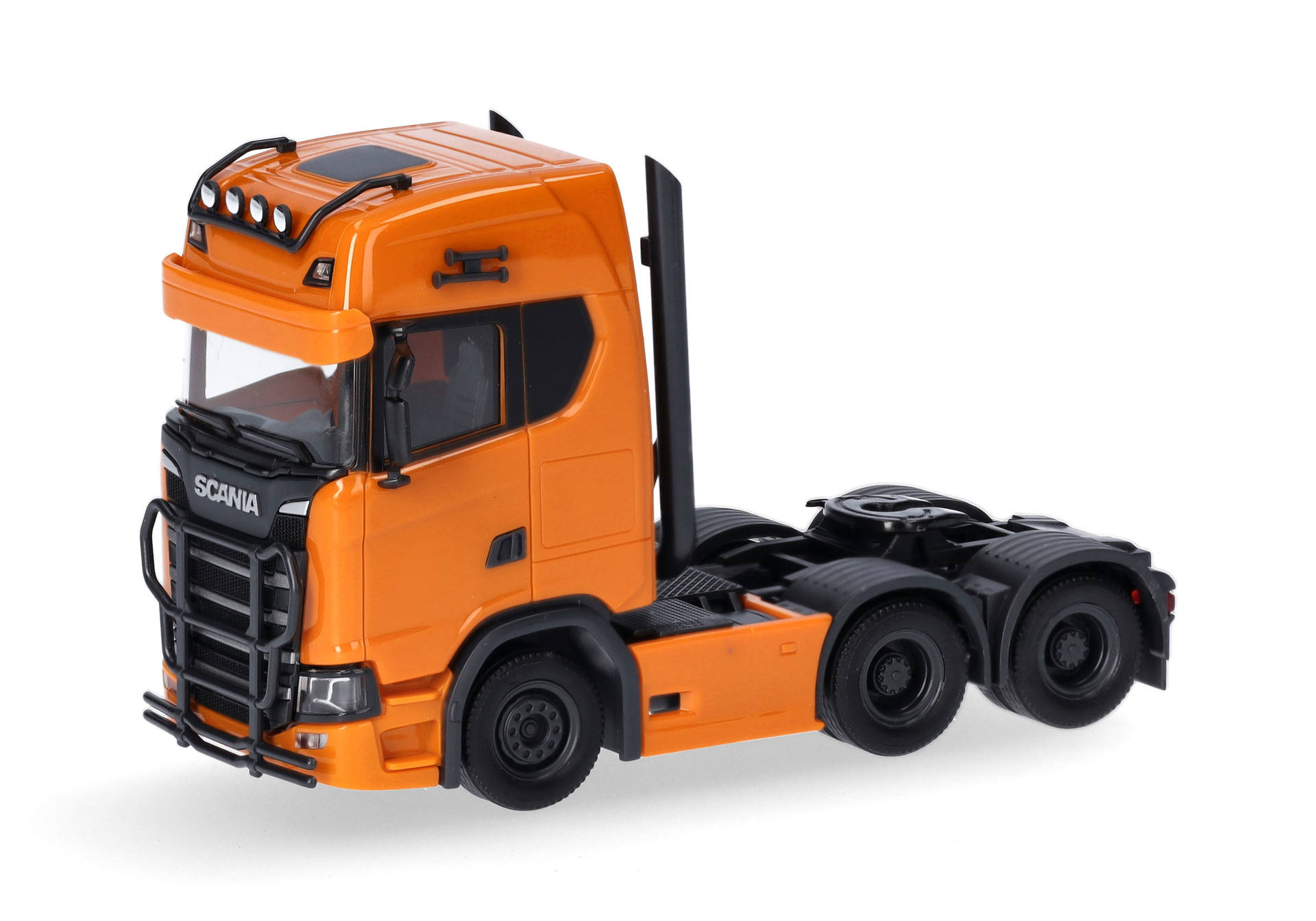 Scania CS 20 HD rigid tractor 3axles, orange