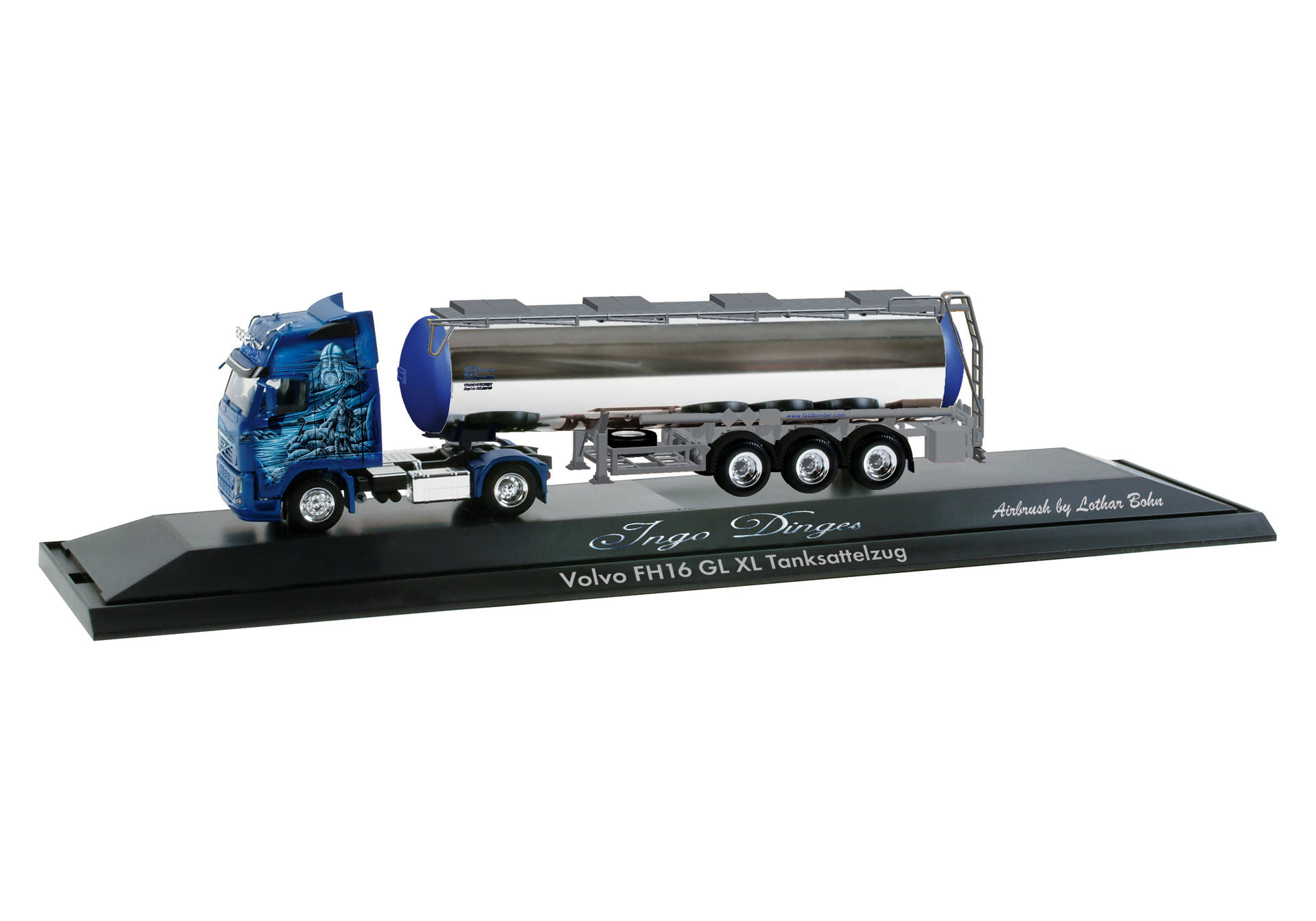 Volvo FH GL XL Chromtank-Sattelzug "Ingo Dinges / The Viking"
