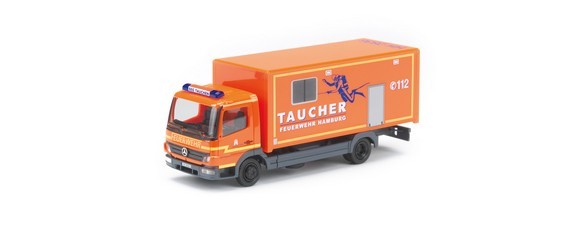 Mercedes-Benz Atego '04 case truck diver