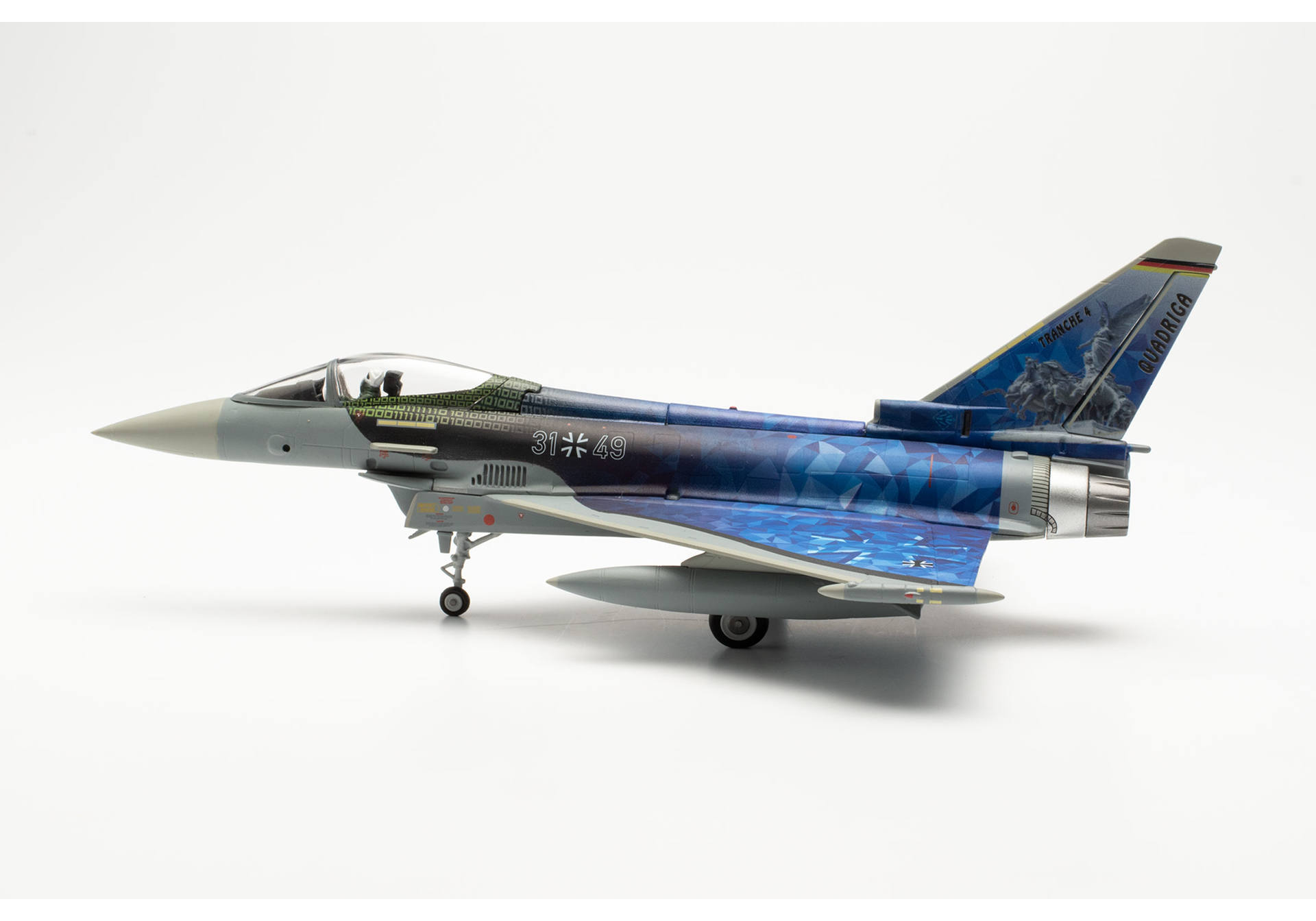 Luftwaffe Eurofighter Typhoon - TaktLwG 31 (Tactical Wing 31) , Nörvenich Air Base “Quadriga” – 31+49