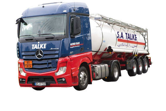 Mercedes-Benz Streamspace tank semitrailer "Talke / Saudi Arabia"