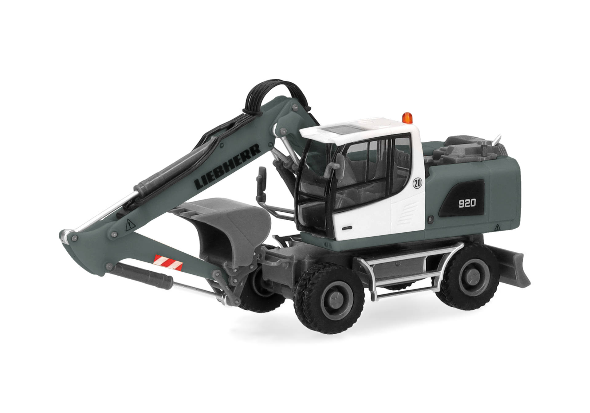 Liebherr mobile A920 crawler excavator, grey/yellow