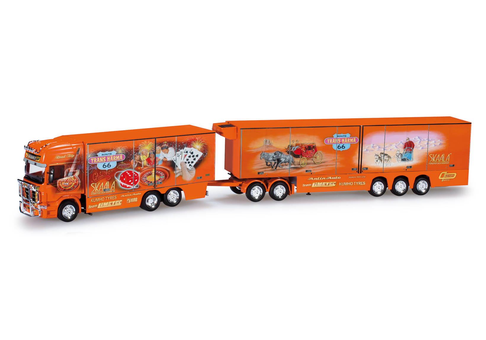 Scania R ´09 TL refrigerated box EuroCombi "Valkonen" (SF)