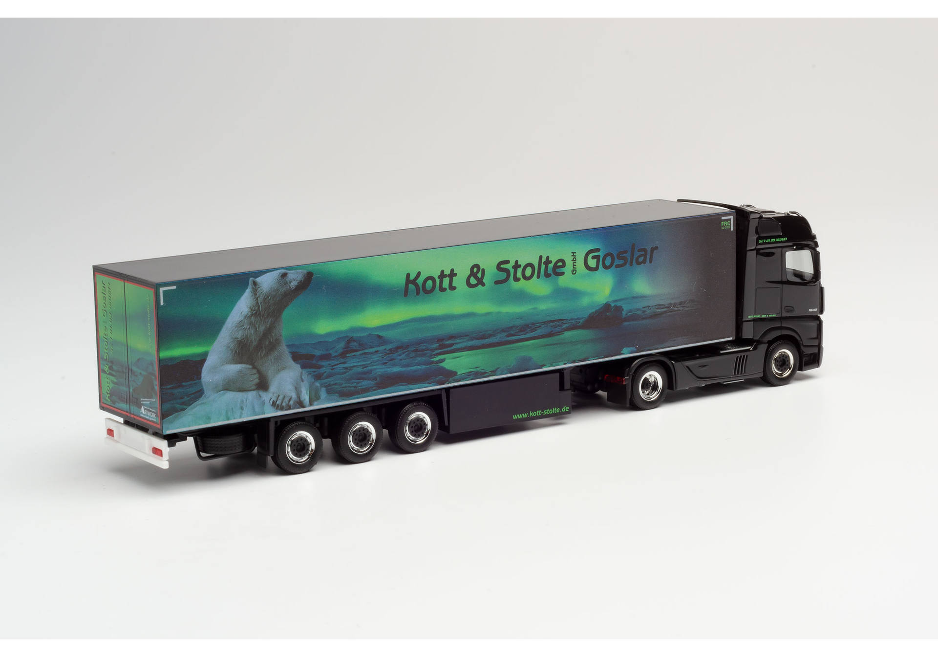 Mercedes-Benz Actros Bigspace refrigerated semitrailer "Kott & Stolte Goslar"