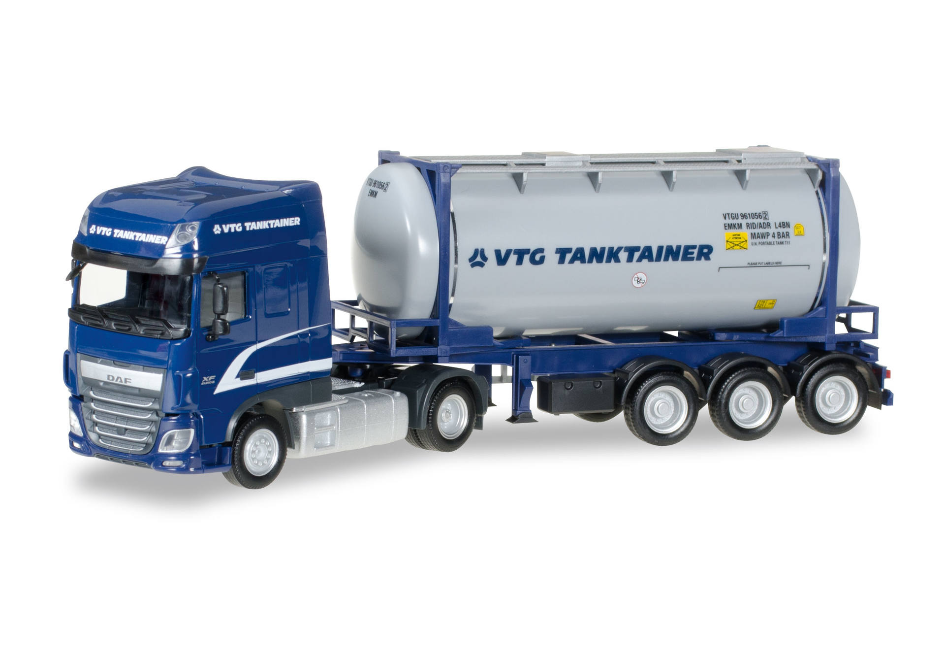 DAF XF Euro 6 Swapcontainer-Sattelzug "VTG"