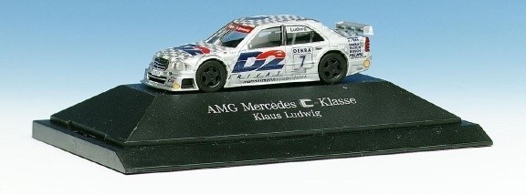 Mercedes-Benz AMG C 180, advertising print: D2 private, start number 7