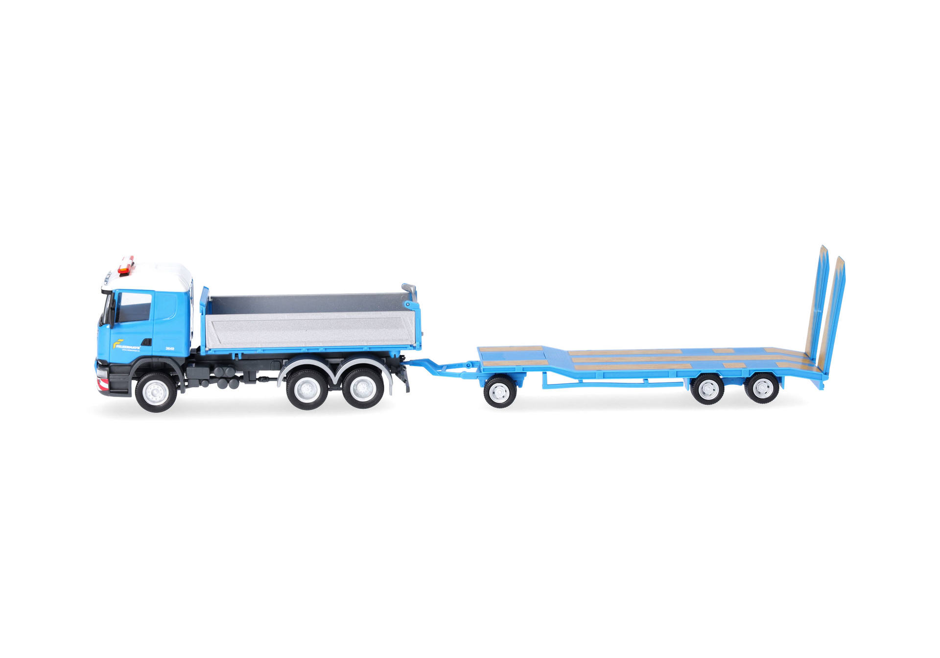Scania R `13 Baukipper mit TU3-Anhänger "Felbermayr" (Österreich/Wels)
