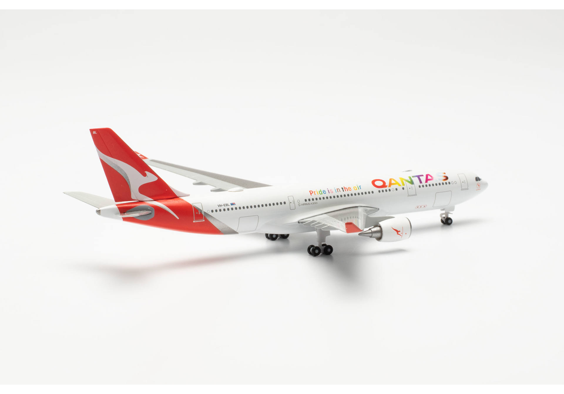 Qantas Airbus A330-200 "Pride is in the Air" – VH-EBL "Whitsundays"