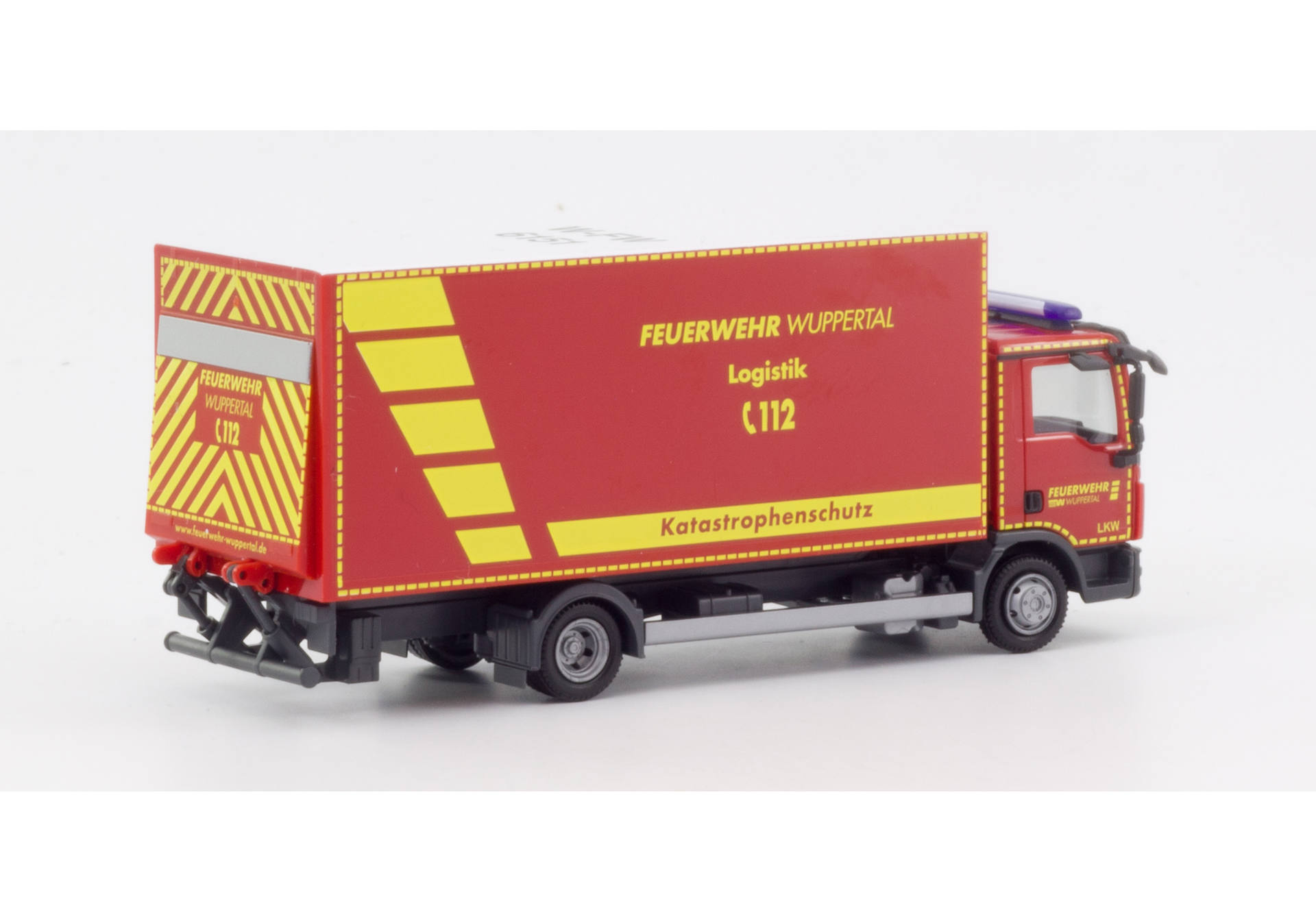 MAN TGL Euro6 Koffer-LKW mit Ladebordwand "Feuerwehr Wuppertal"