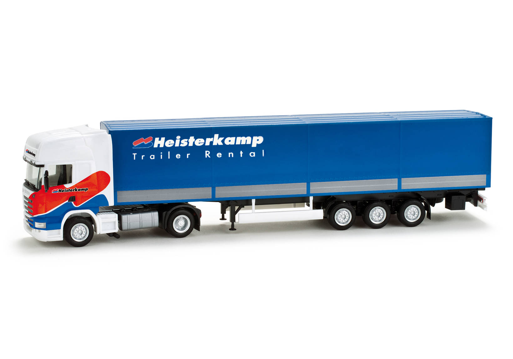 Scania R 09 TL canvas cover semitrailer "Heisterkamp" (NL)