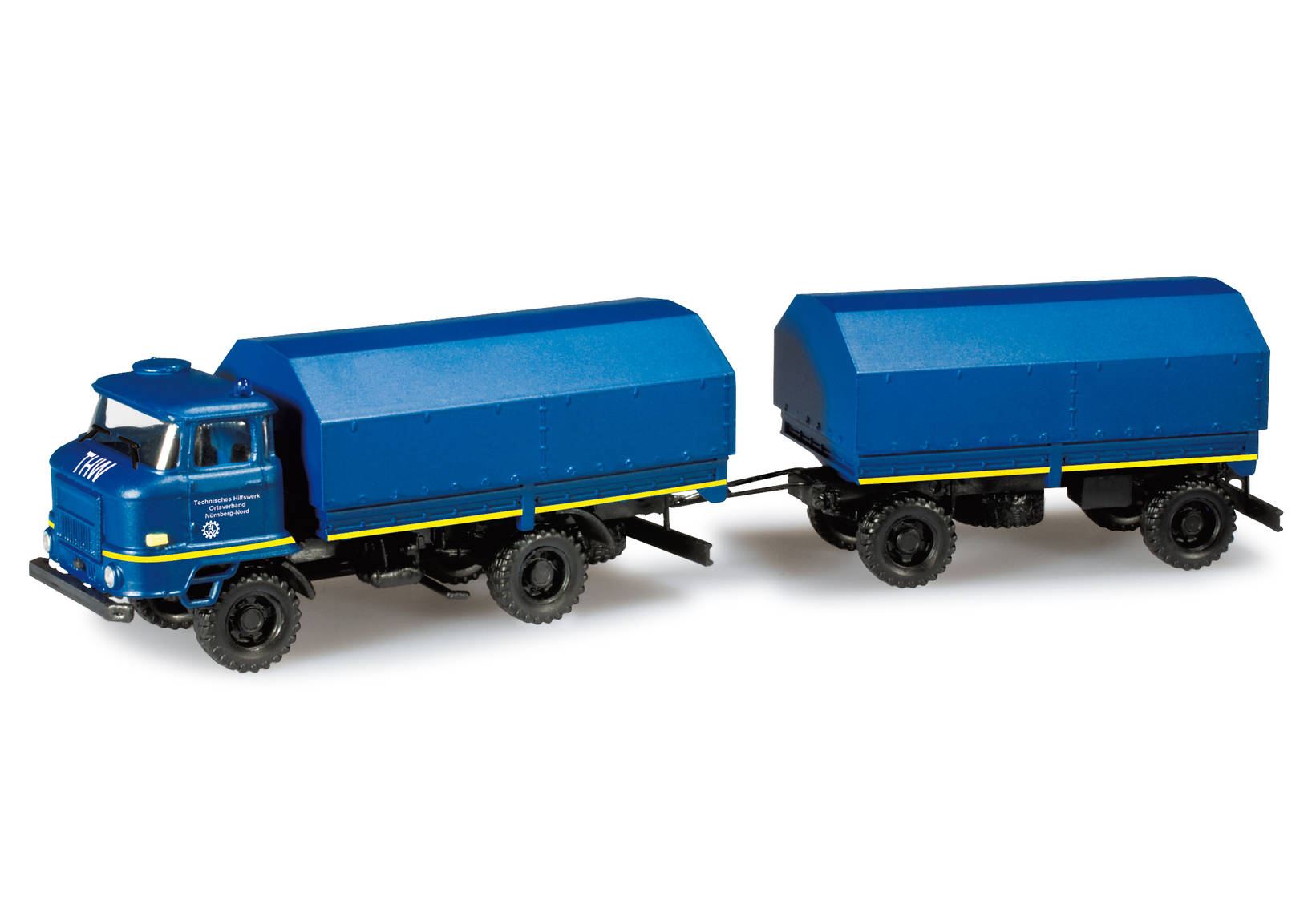 IFA L 60 canvas cover trailer "THW Nuremberg"
