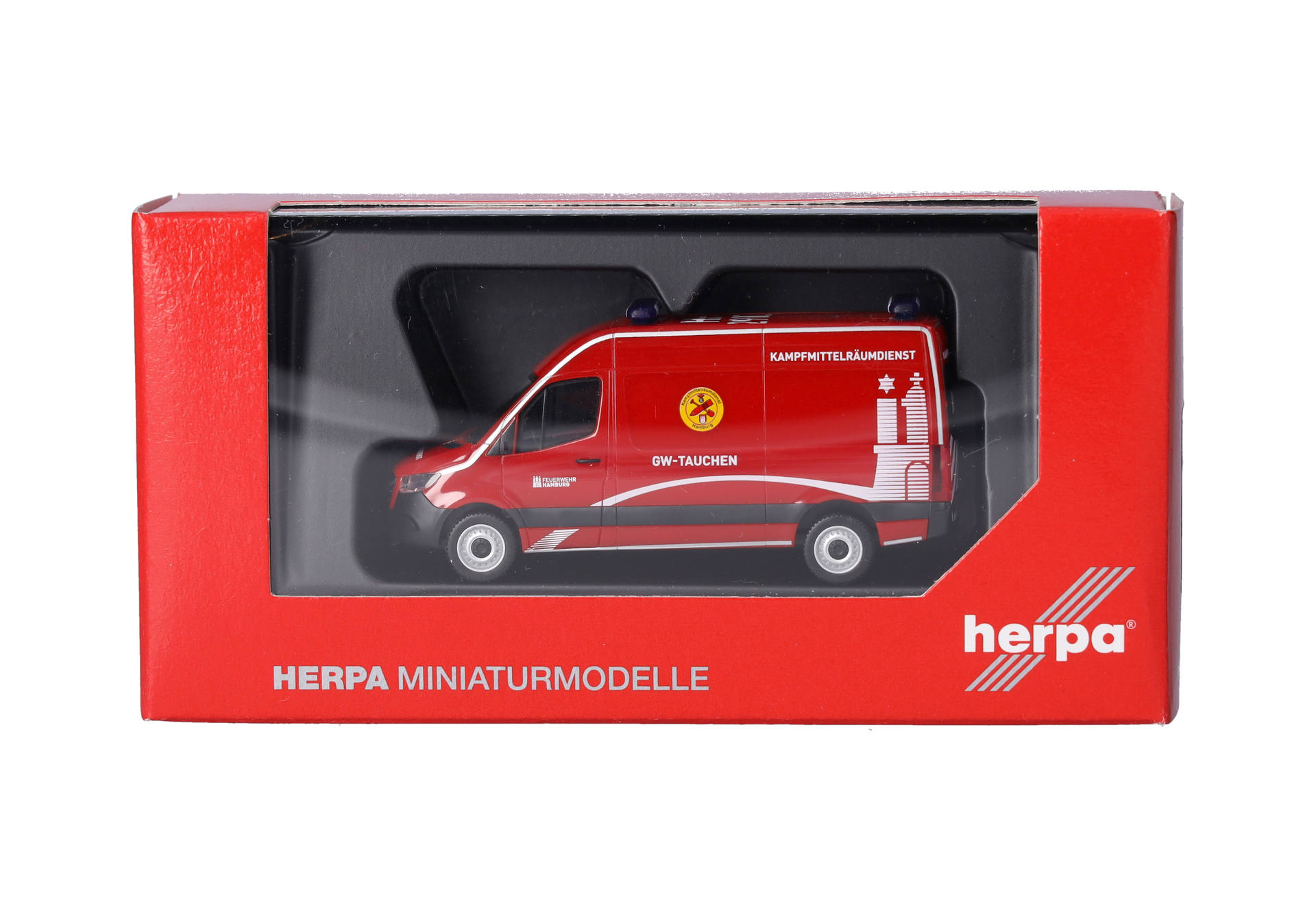 Mercedes-Benz Sprinter '18 half bus high-roof "Fire Brigade Hamburg/Divers of the Explosive Ordnance Disposal Service"