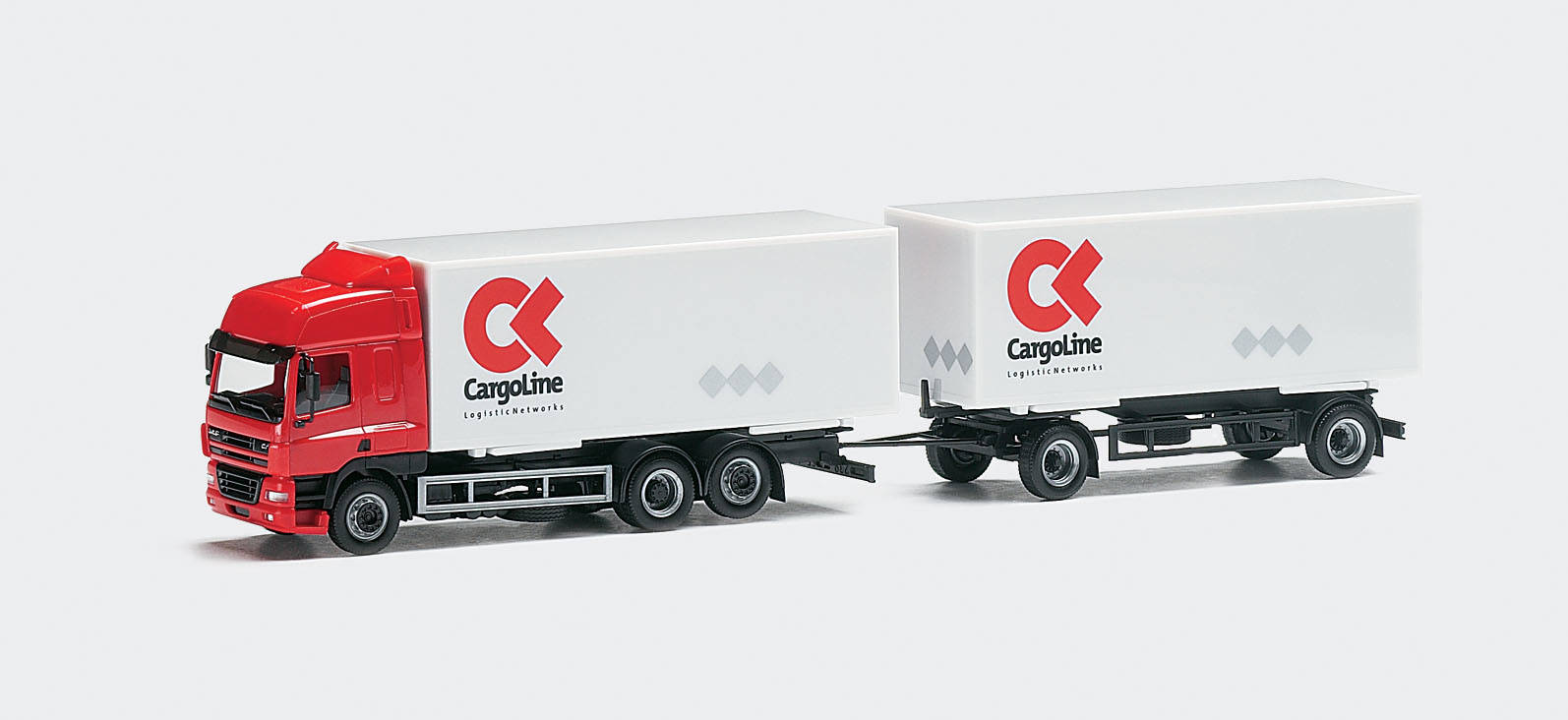 DAF CF interchangeable box trailer "CargoLine"