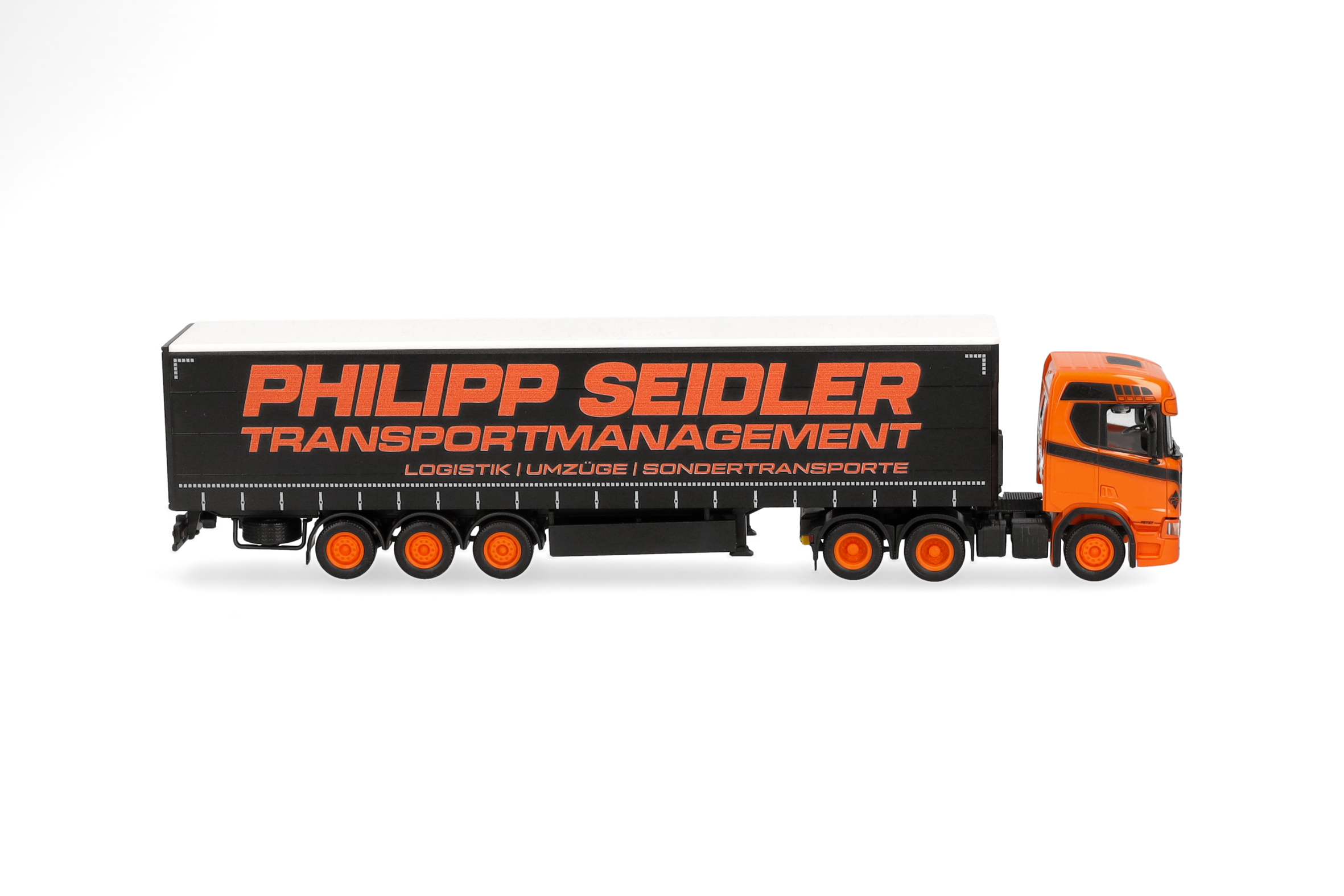 Scania CR 20 ND Gardinenplanen-Sattelzug "Philipp Seidler"