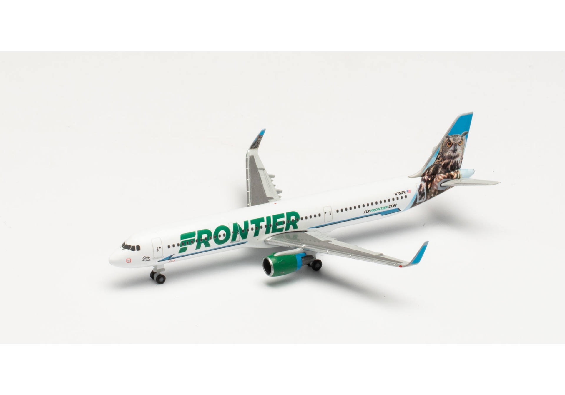 Frontier Airlines Airbus A321 – N701FR “Otto the Owl”