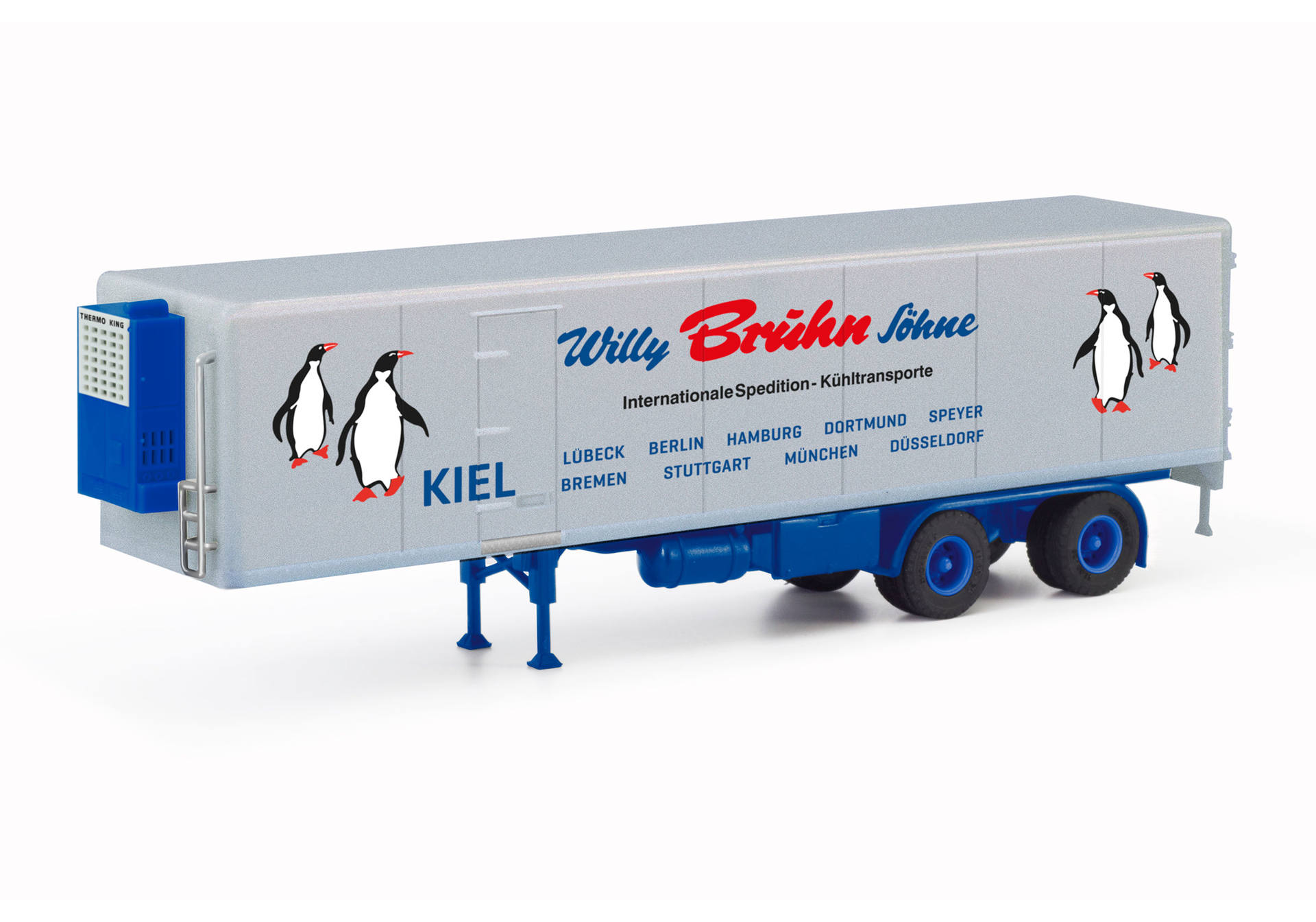 Refrigerated box trailer "Willy Bruhn Söhne"