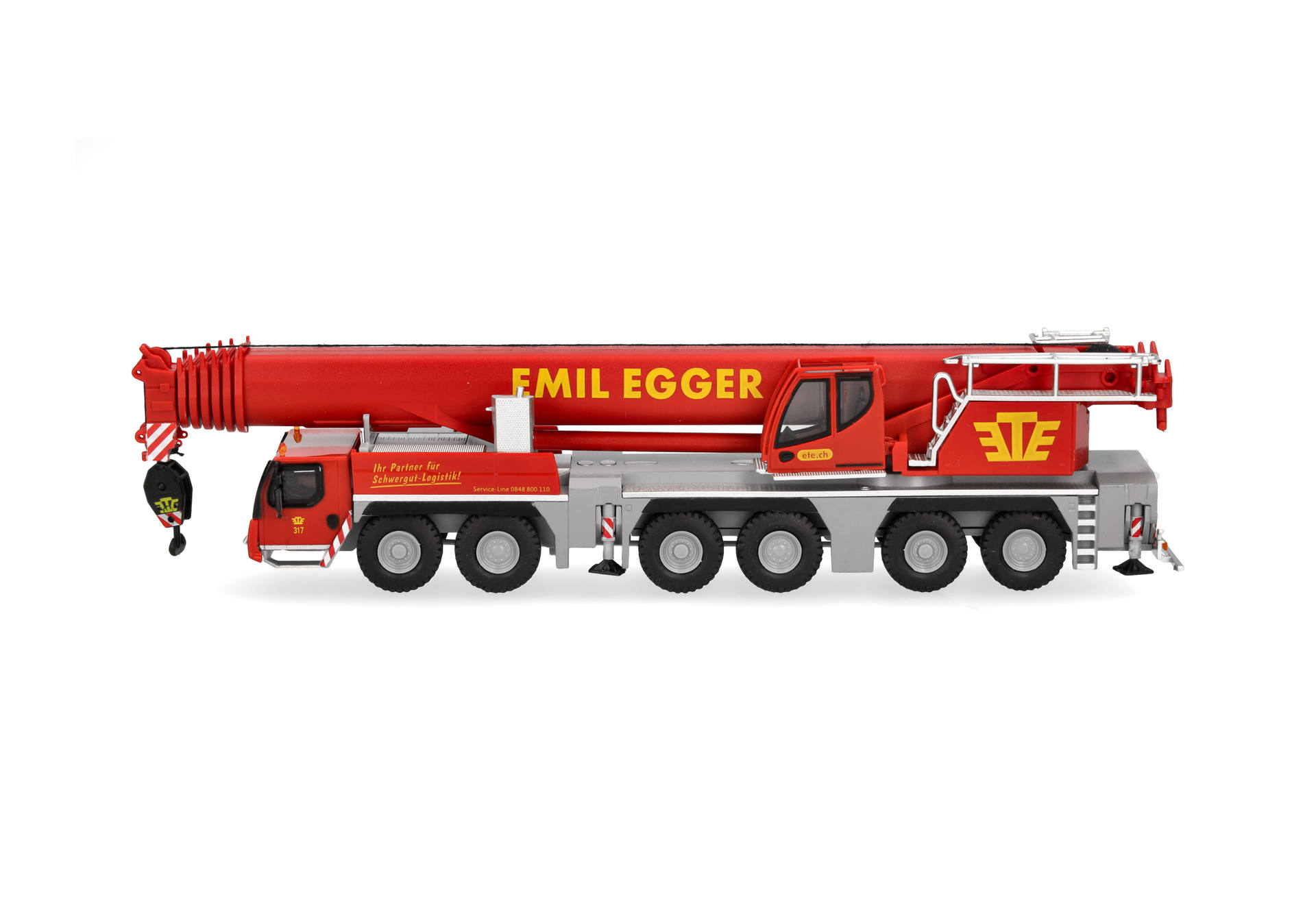 Liebherr Mobilkran LTM 1300-6.2 "Emil Egger" (Schweiz / Härkingen)