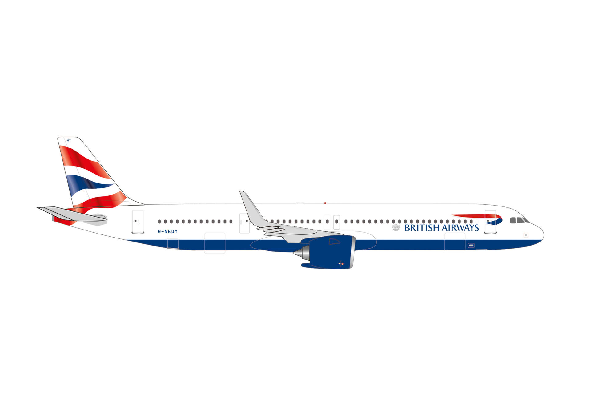 British Airways Airbus A321neo - G-NEOY