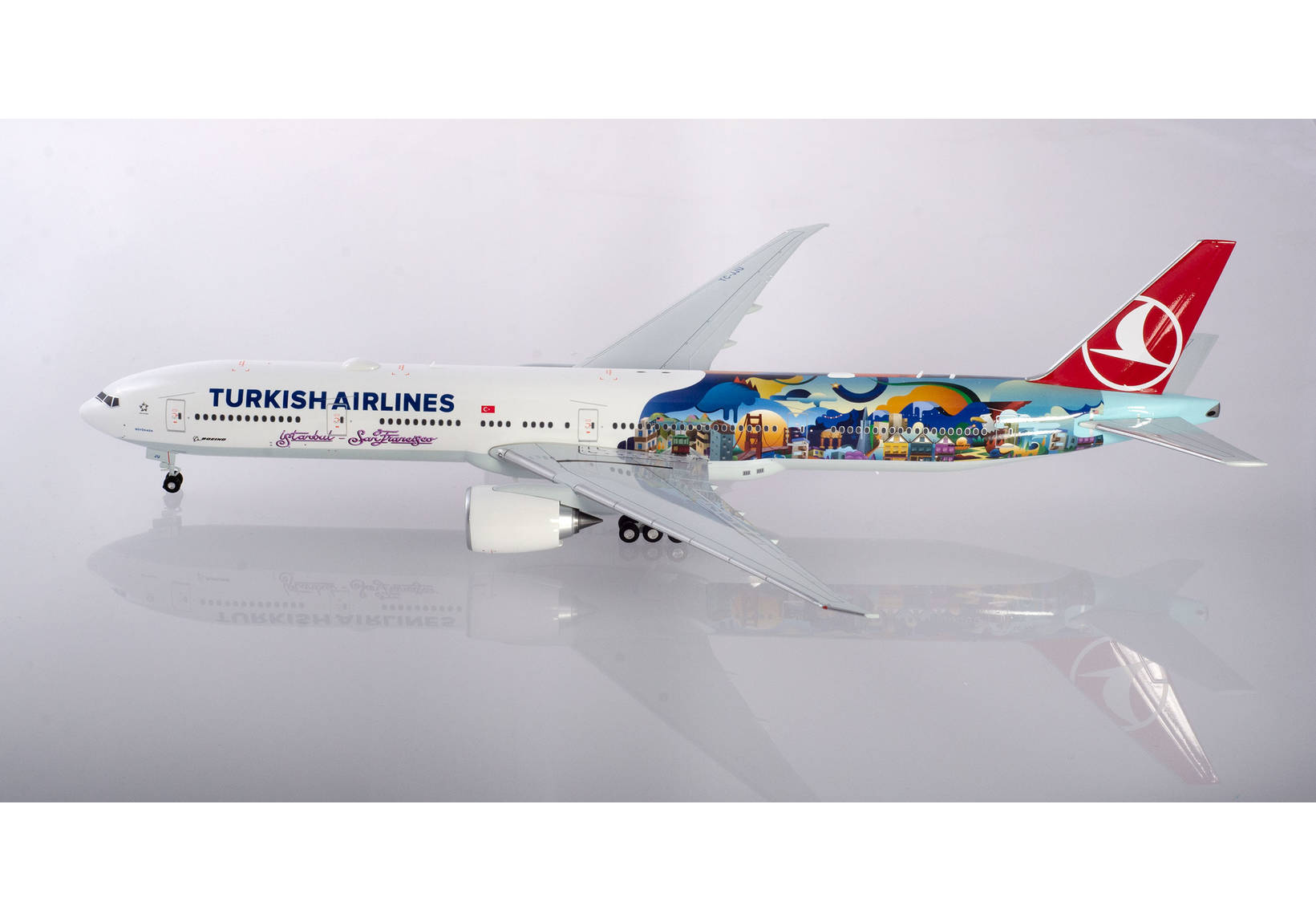 Turkish Airlines Boeing 777-300ER "Istanbul-San Francisco"