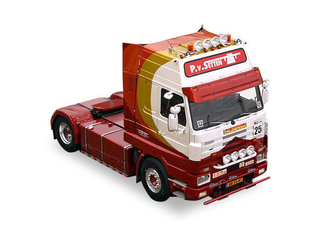 Scania 143 rigid tractor "P.v.Setten"